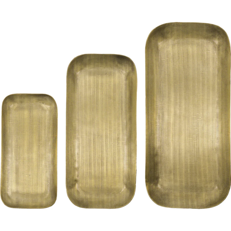 HDPlato Bakke Gylden 3-pak