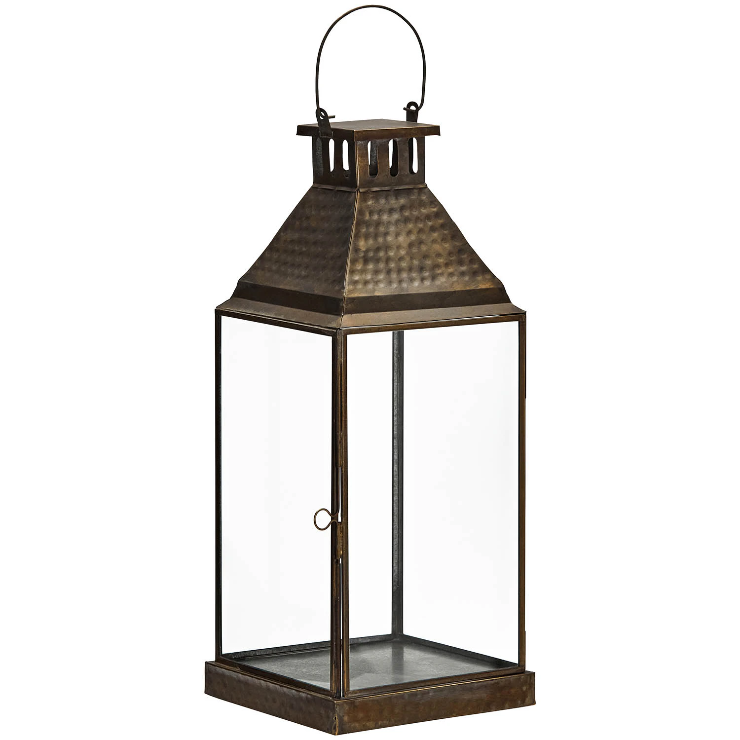 House Doctor Hurricane Hdvivi Antik M&auml;ssingsf&auml;rg Lysestage - Lysestager Jern Antique Brass - 203991115