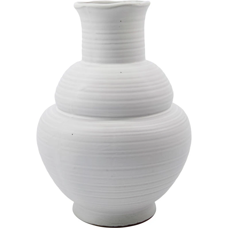 House Doctor Liva Vase H29 Cm - Vaser Stent&oslash;j Hvid - 205420095