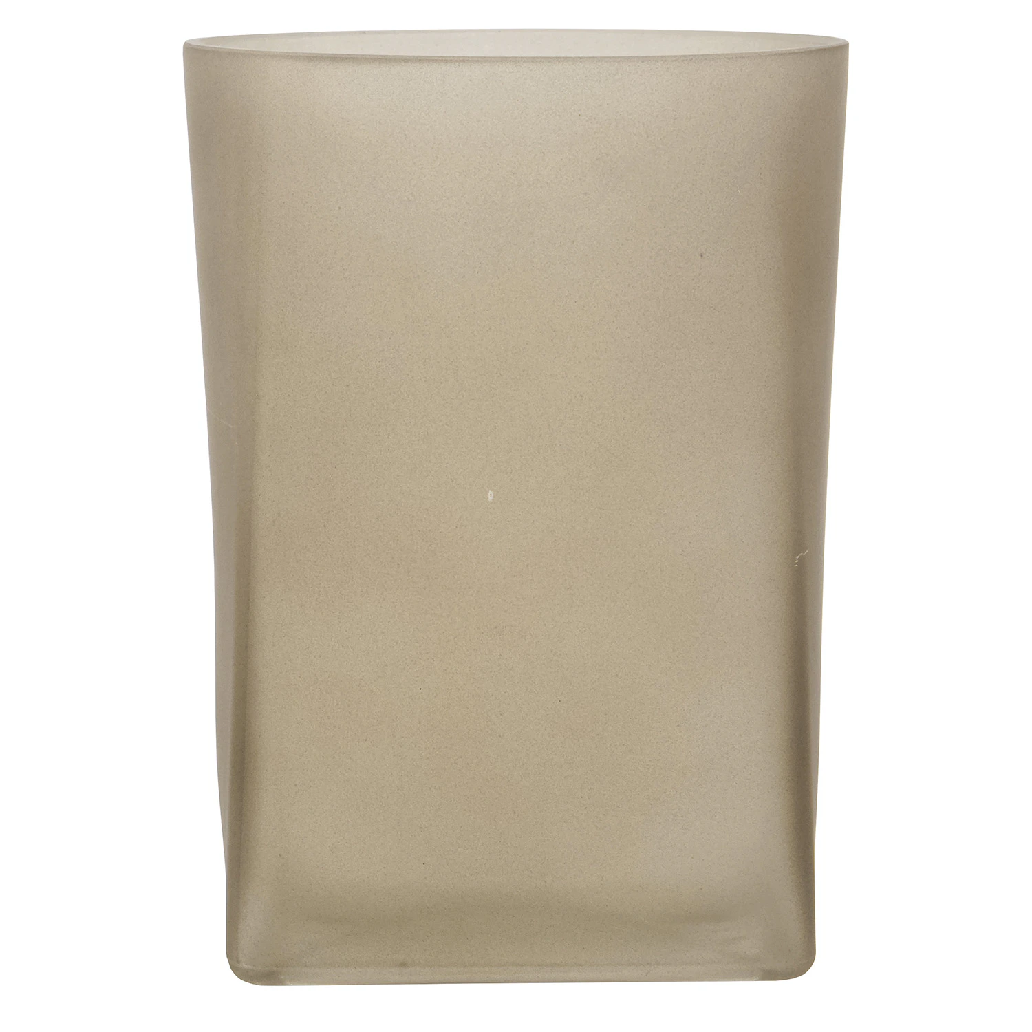 House Doctor Made Candleholder 20 Cm Light Brown - Lysestager Glas Lysebrun - 202100580