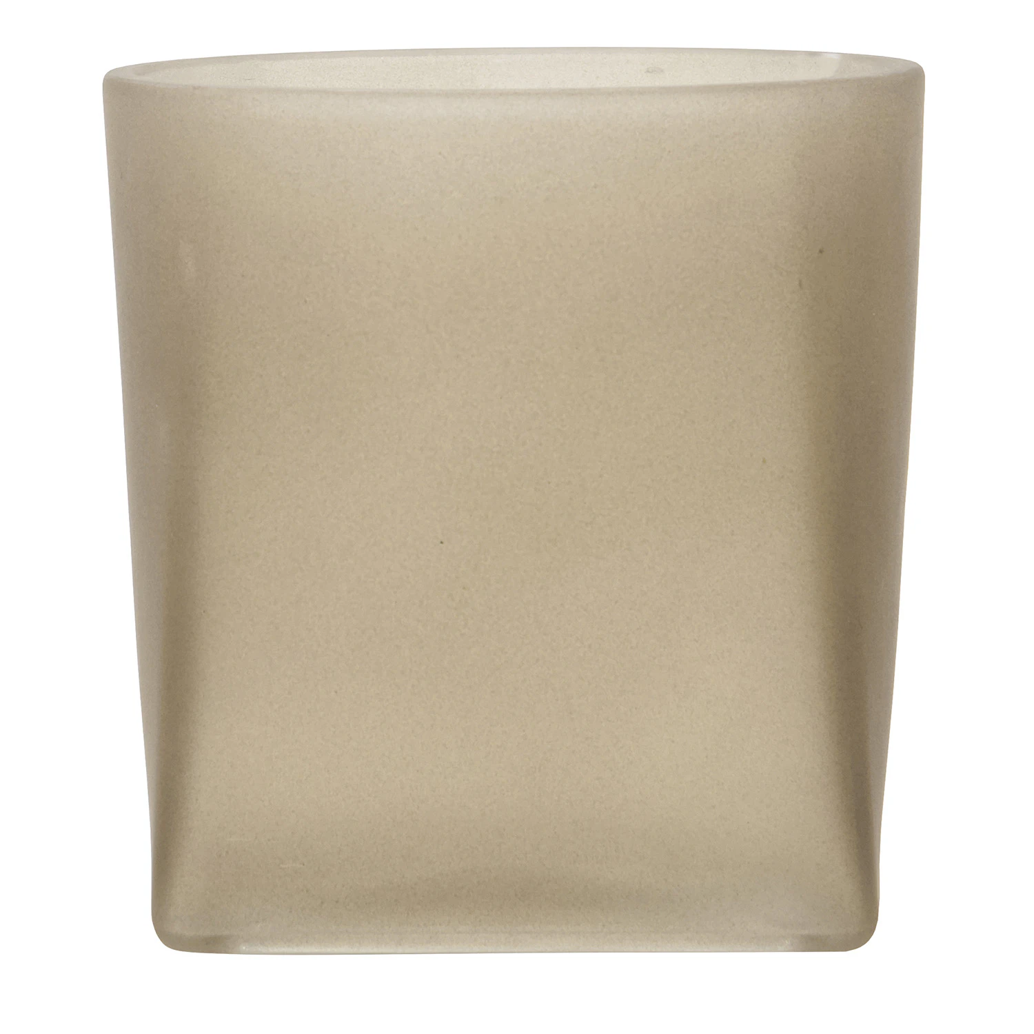 House Doctor Made Candleholder 12 Cm Light Brown - Lysestager Glas Lysebrun - 202100581