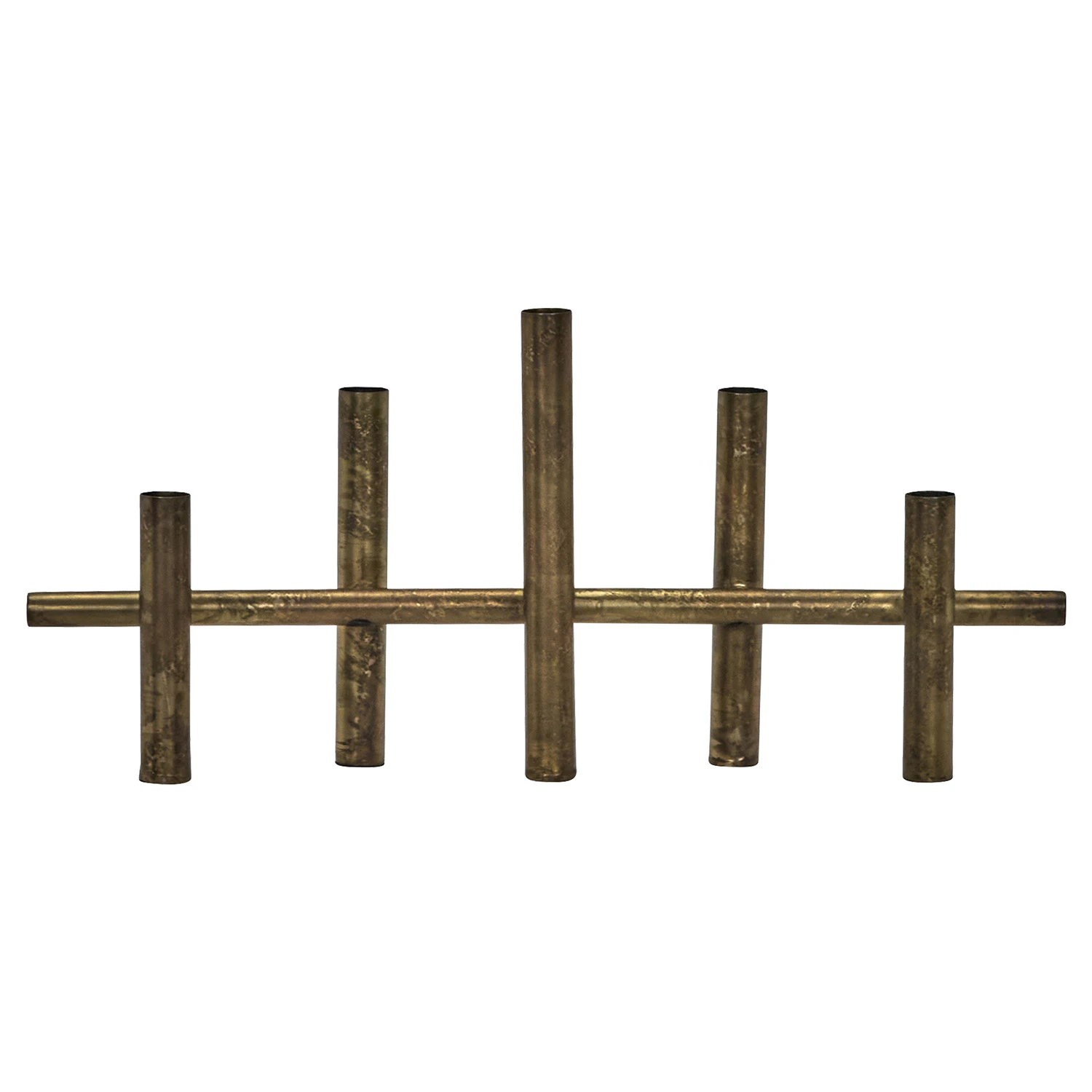 House Doctor Maxi Lysestage 45 Cm Antik Messing - Julepynt Jern Antique Brass - 203661125