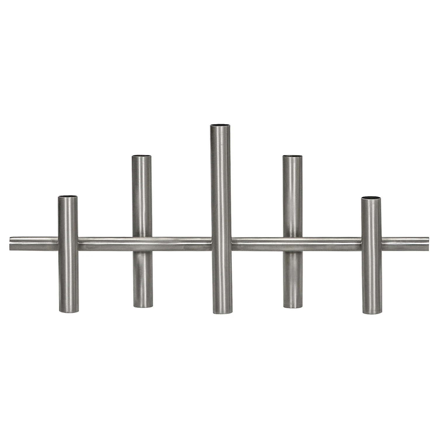 House Doctor Maxi Lysestage 45 Cm - Julepynt Jern Antique Silver - 203661127