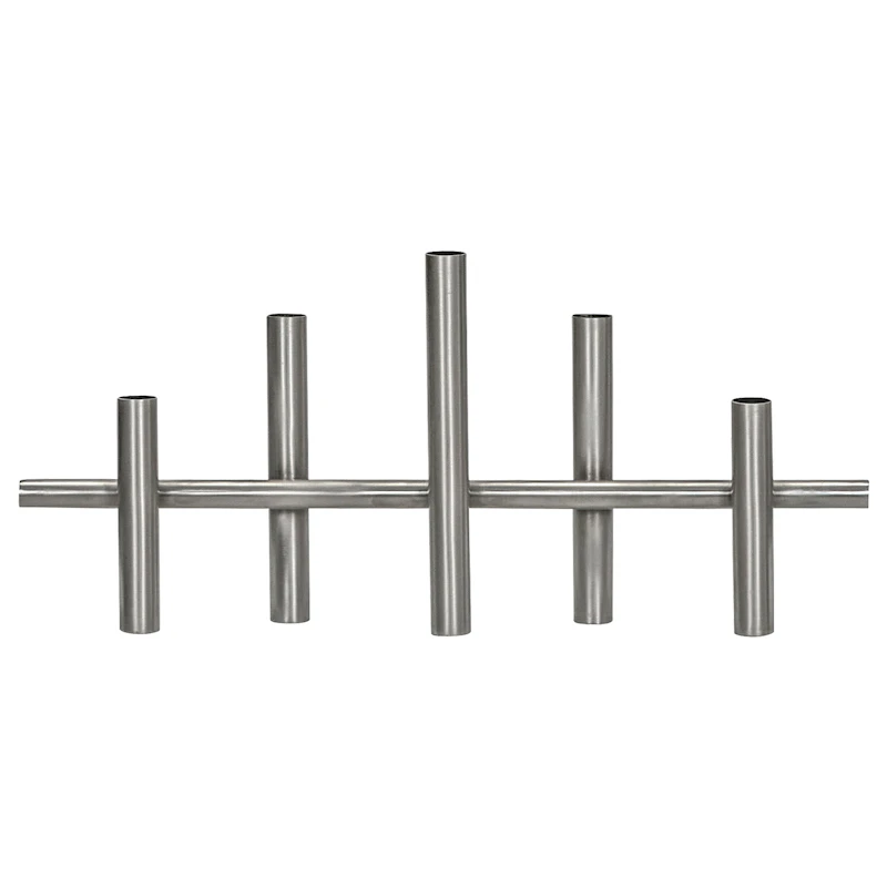 Maxi Lysestage 45 cm, Antique Silver