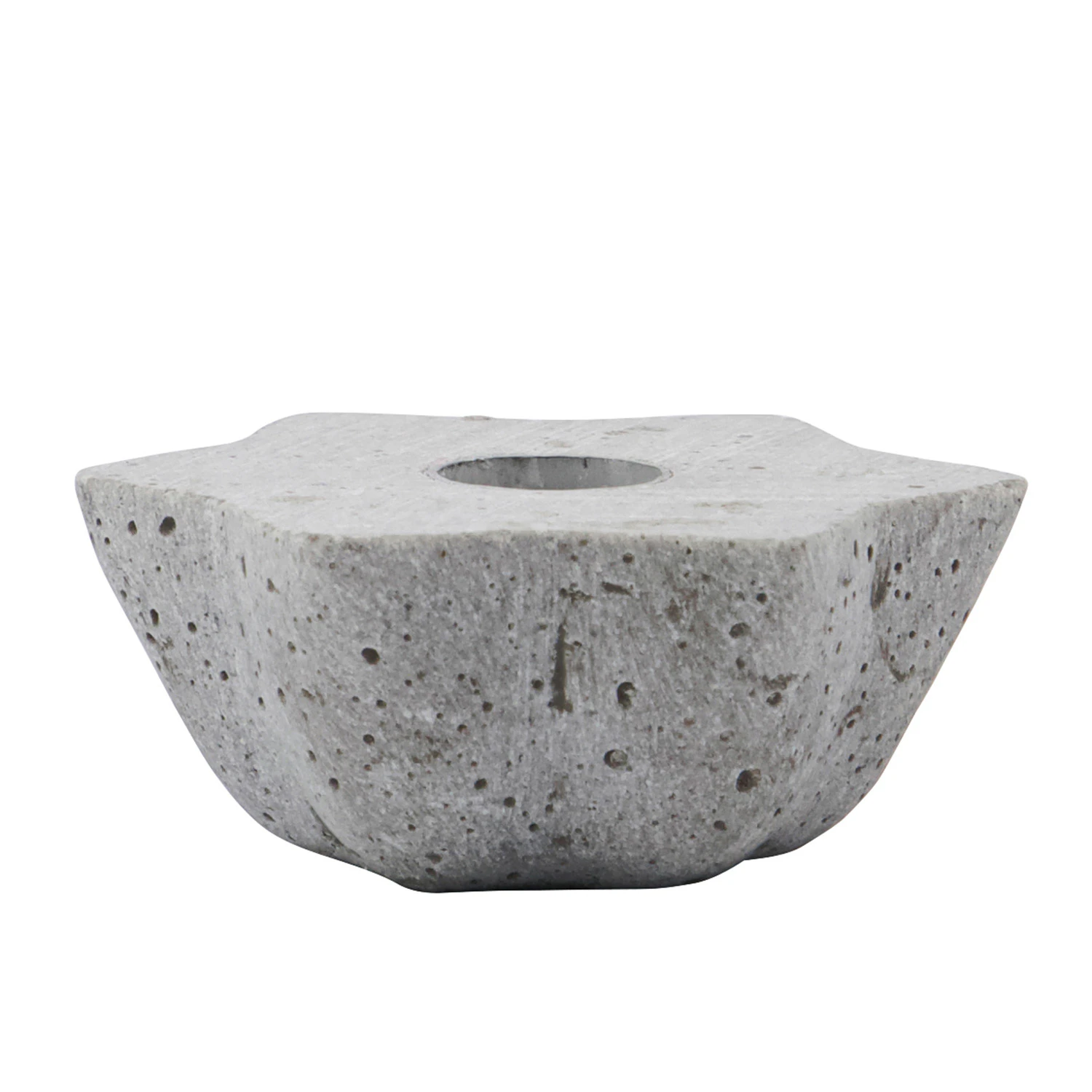 House Doctor Mold Little Star Lysestage Candle/dia: 1.2 Cm - Lysestager Polystone Gr&aring; - 207871065