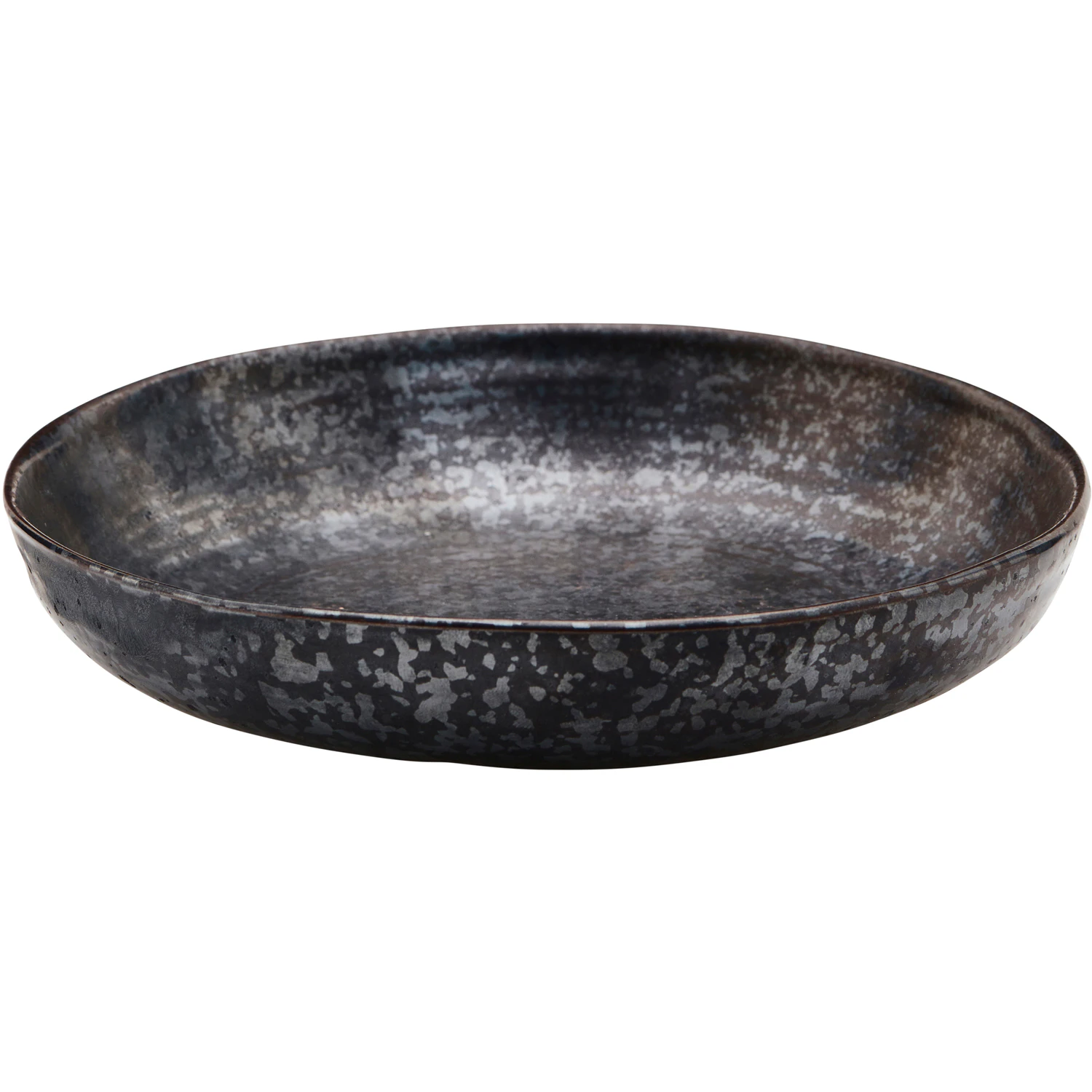 House Doctor Pion Dyb Tallerken 19 Cm Sort / - Dybe tallerkner Stent&oslash;j Brun - 206260207