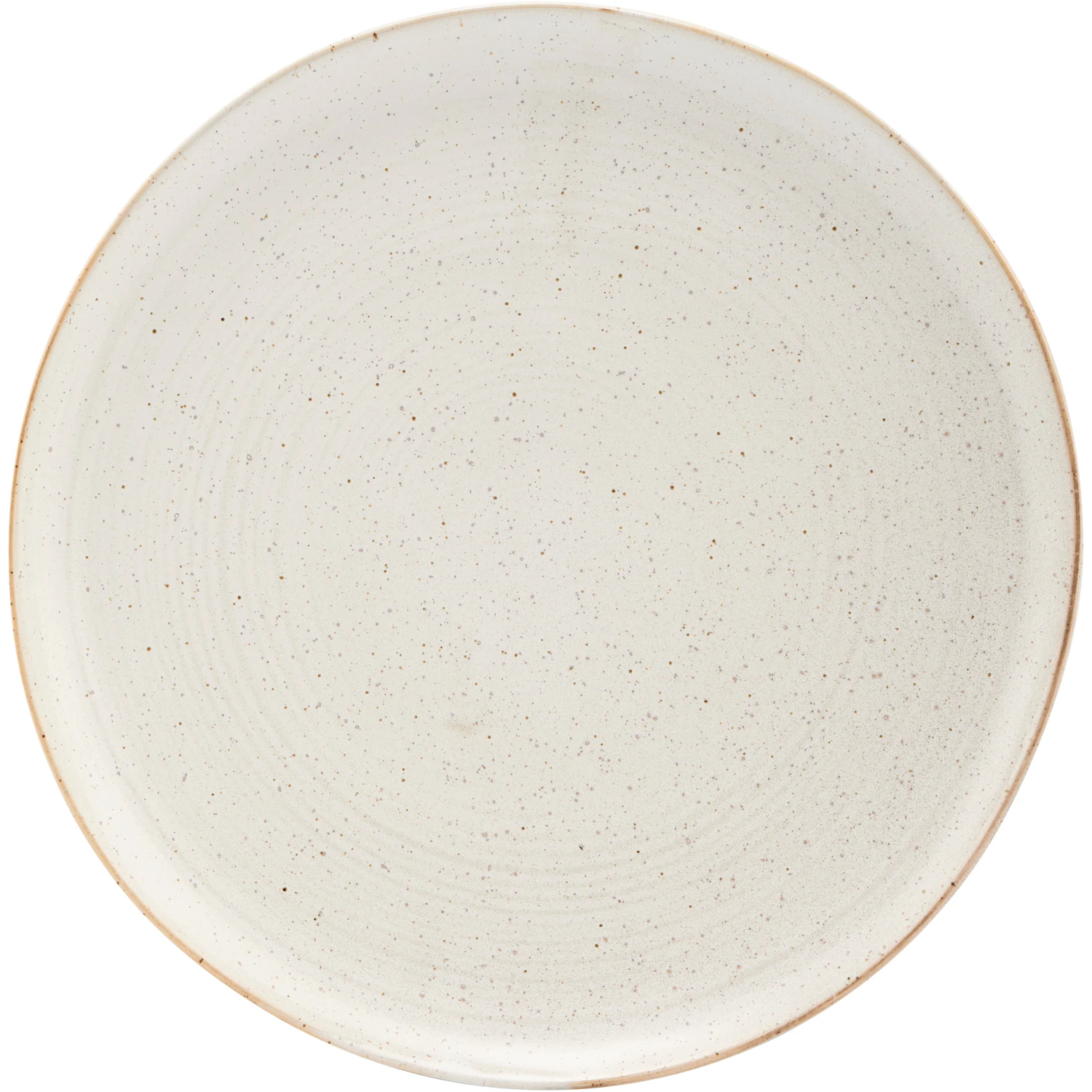 House Doctor Pion Middagstallerken 28,5 Cm Hvid / - Middagstallerkner Stent&oslash;j Gr&aring; - 206260105