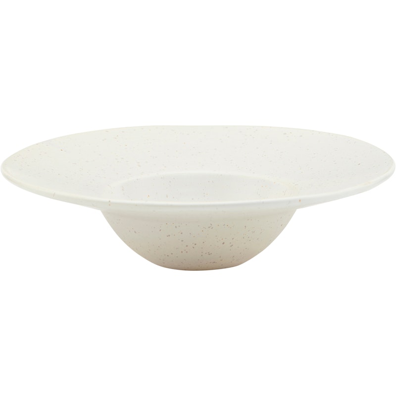 Pion Pastatallerken 25 cm, Hvid / Grå