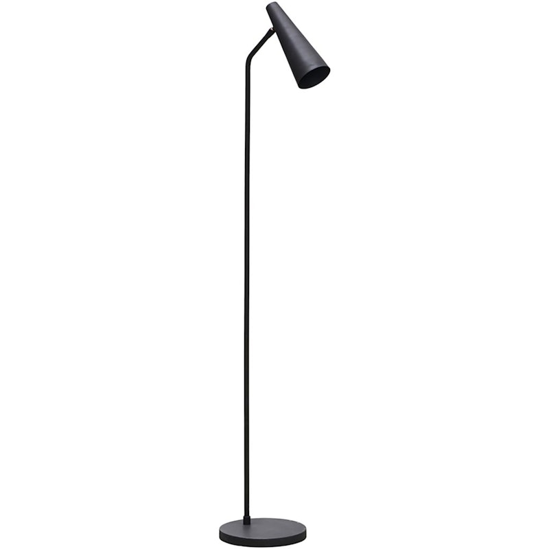 Precise Gulvlampe 124 cm, Mat Sort