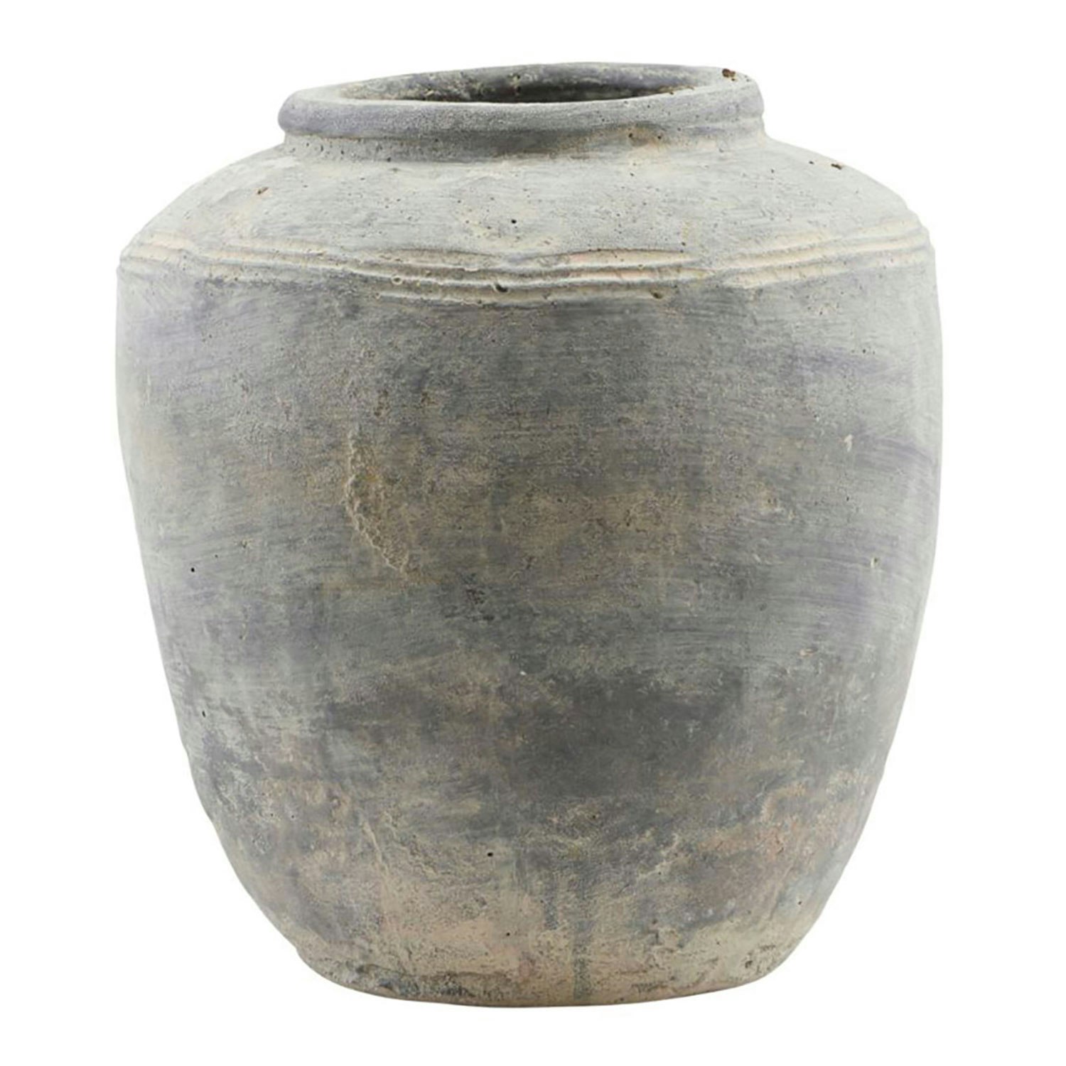 House Doctor Rustik Vase 27cm Concrete - Vaser Ler Gr&aring; - 210900402