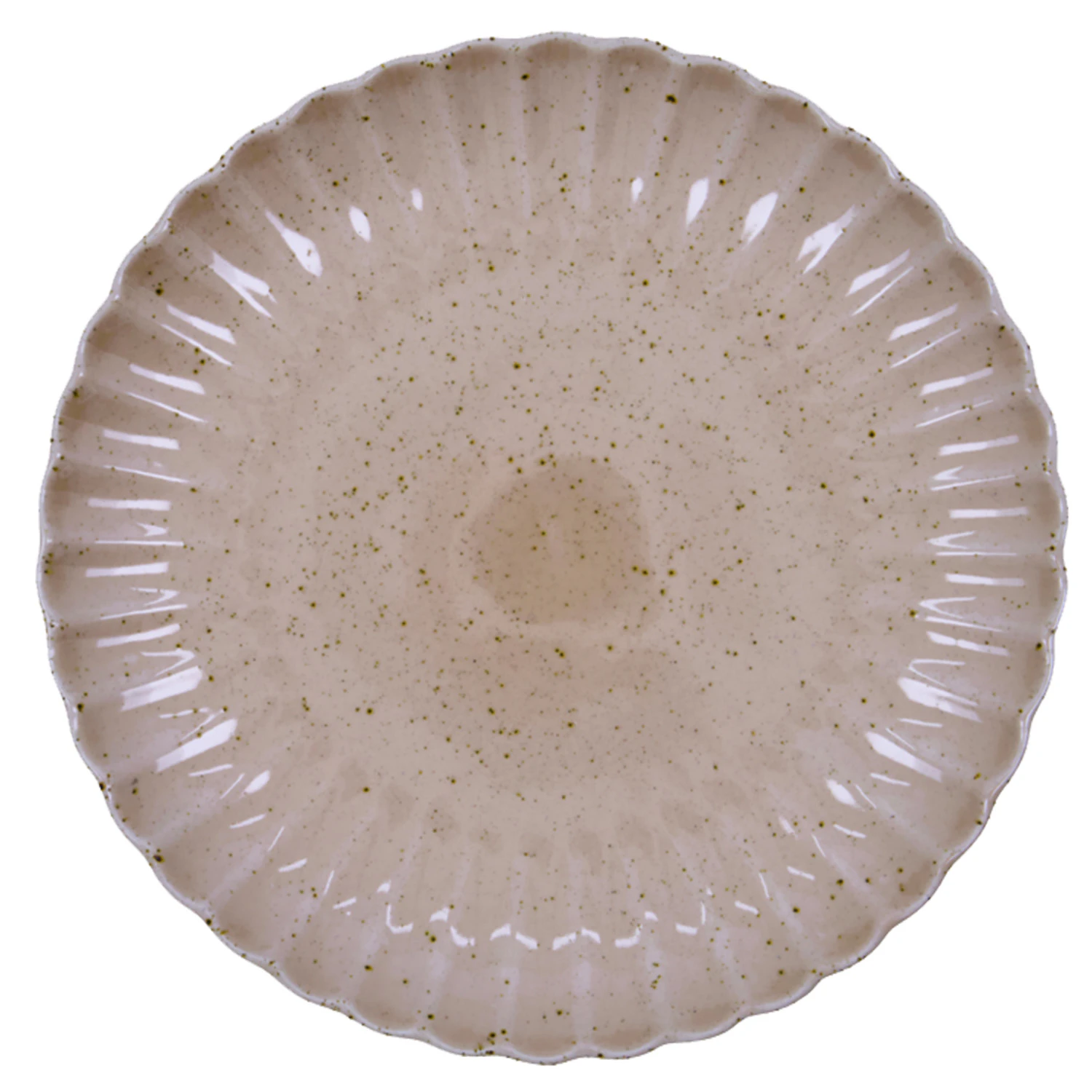 House Doctor Scallop Tallerken &Oslash;26 Cm - Middagstallerkner Stent&oslash;j Rosa - 900000234