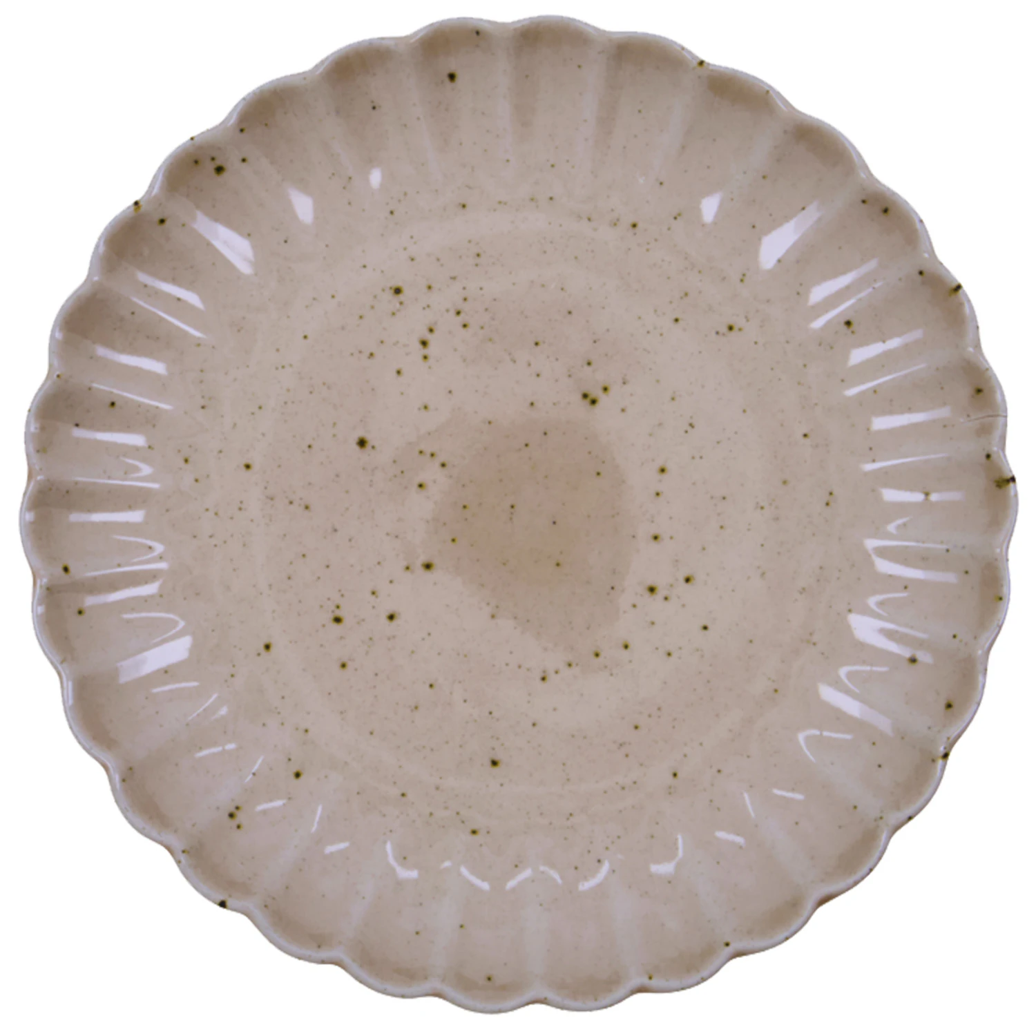 House Doctor Scallop Tallerken &Oslash;20 Cm - Middagstallerkner Stent&oslash;j Rosa - 900000236