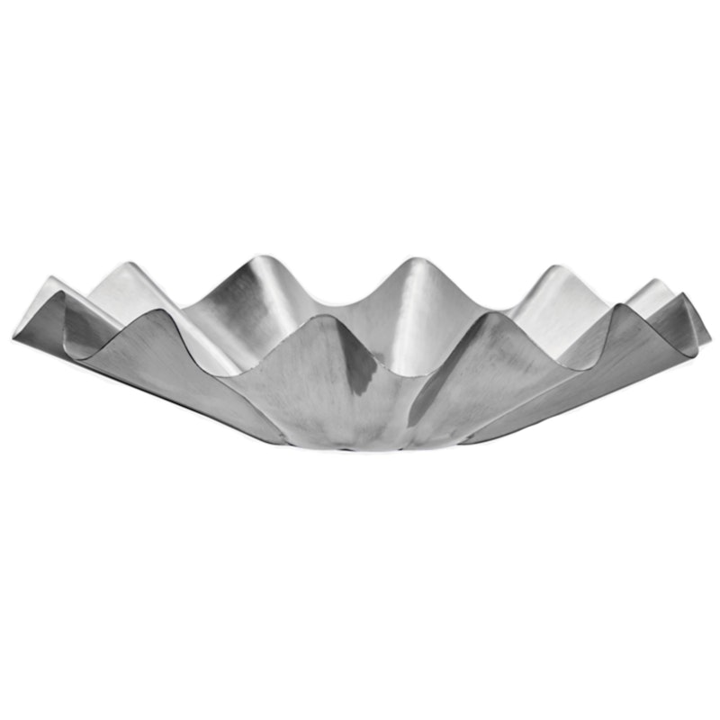 Flood Skål, Brushed Silver