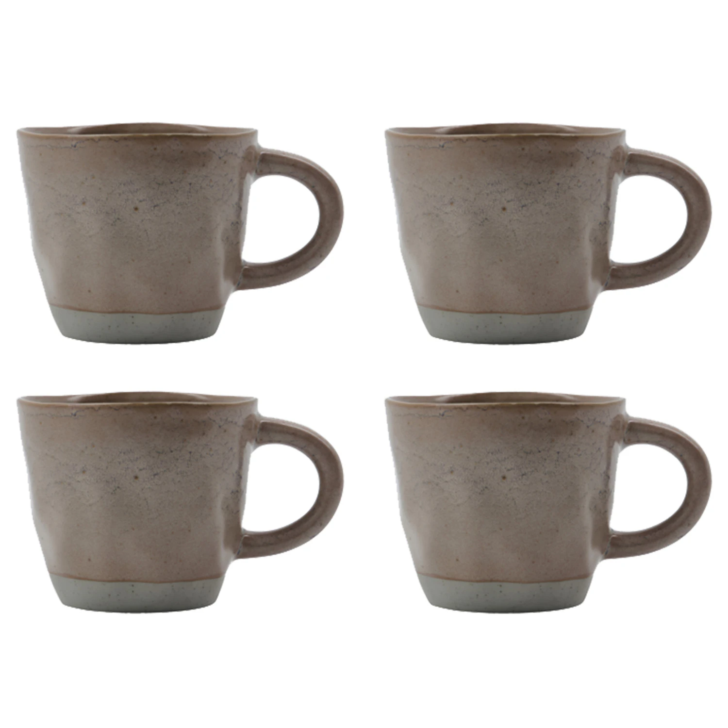 House Doctor Vida Krus 4-pak - Kaffekopper Stent&oslash;j Rosa - 900000452