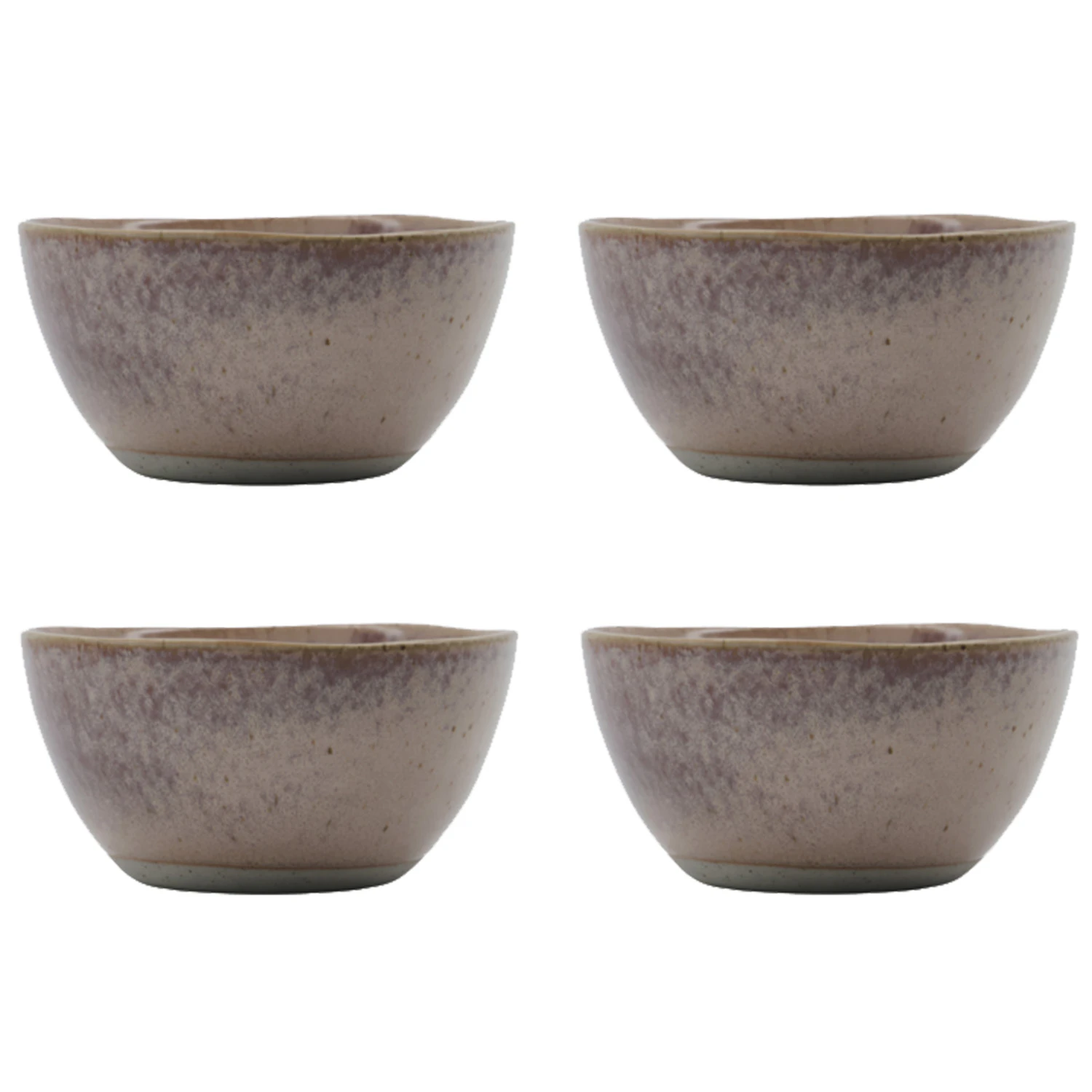 House Doctor Vida Sk&aring;le &Oslash;12 Cm 4-pak - Serveringssk&aring;le Stent&oslash;j Rosa - 900000456