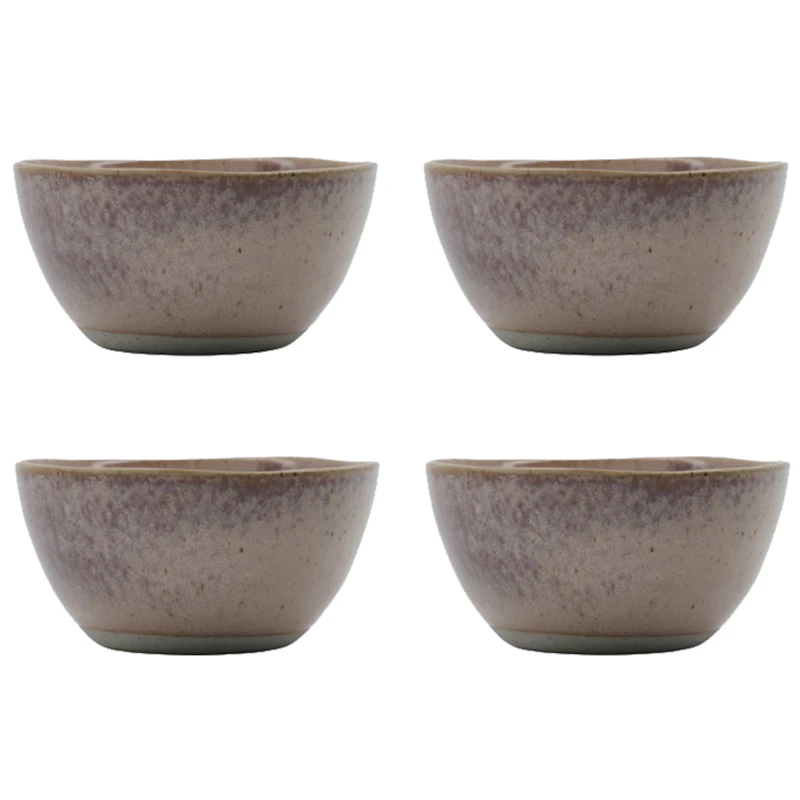 Vida Skåle Ø12 cm 4-pak, Rosa