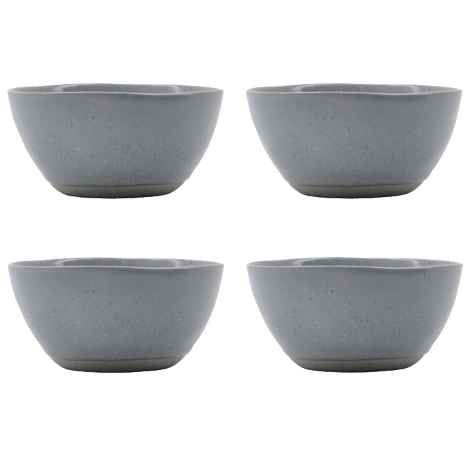 House Doctor Vida Sk&aring;le &Oslash;12 Cm 4-pak - Serveringssk&aring;le Stent&oslash;j Lysebl&aring; - 900000458