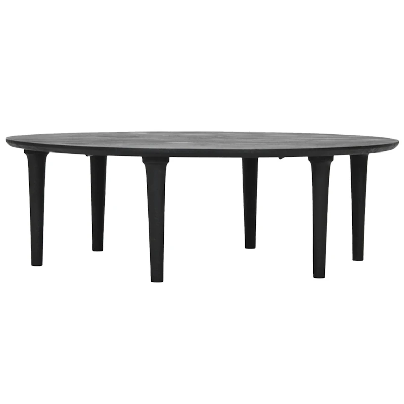 Zanzi Sofabord Ø127 cm, Sort