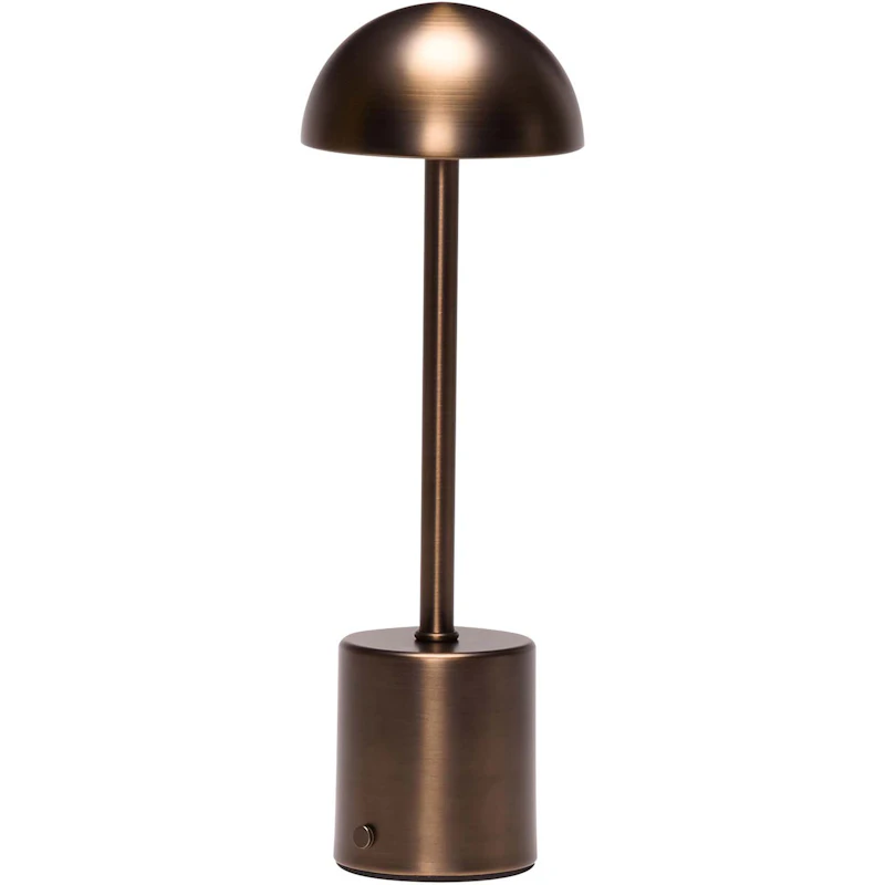 Taten Portable Lamp, Burnished Brass