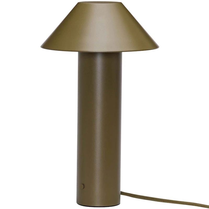 Tower Table Lamp, Dark Green