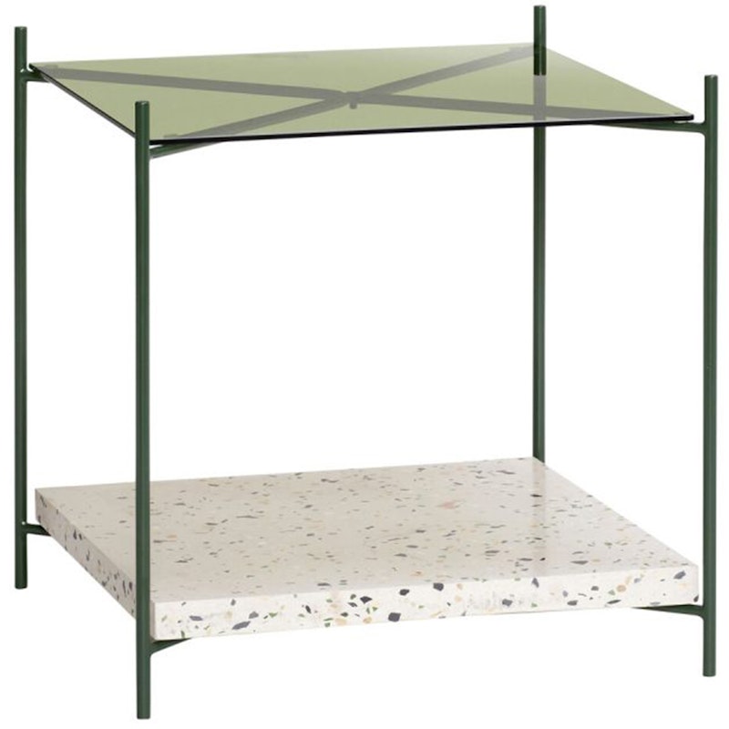 Niche Sidebord, Grønt/Terrazzo