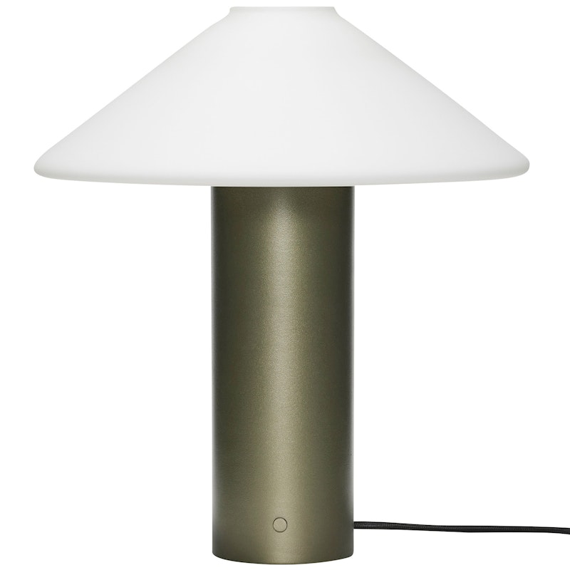 Orbit Bordlampe Mørkegrøn/Hvid