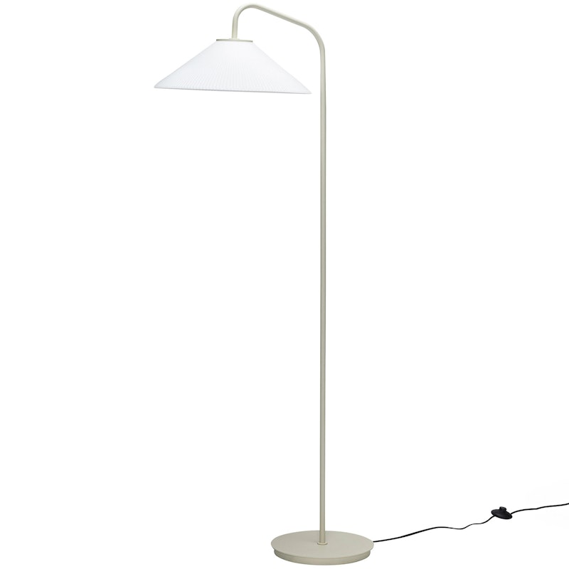 Solid Gulvlampe, Sand/Hvid