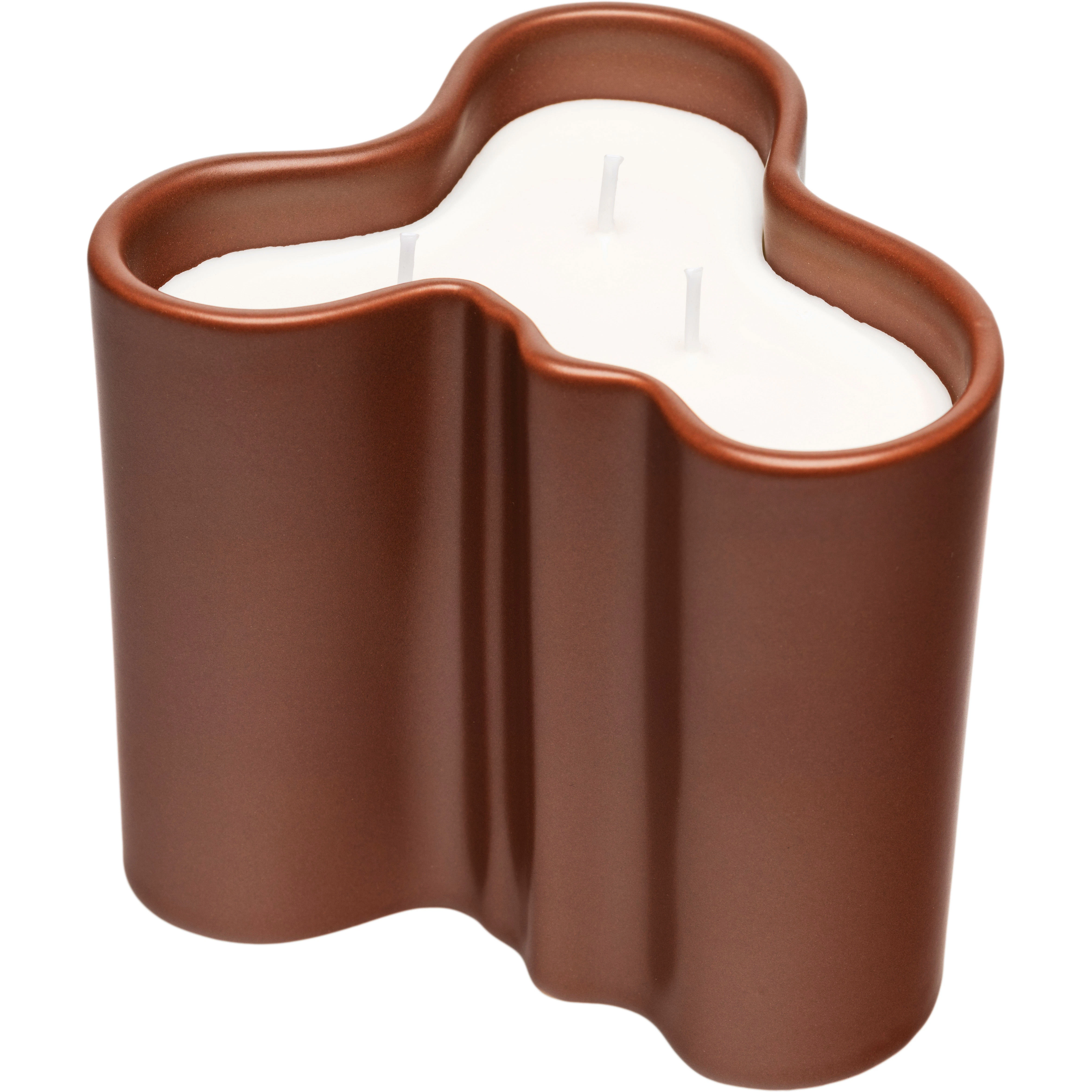 Iittala Aalto Duftlys 11 Cm Fire - Duftlys Stent&oslash;j Terracotta - 1083002