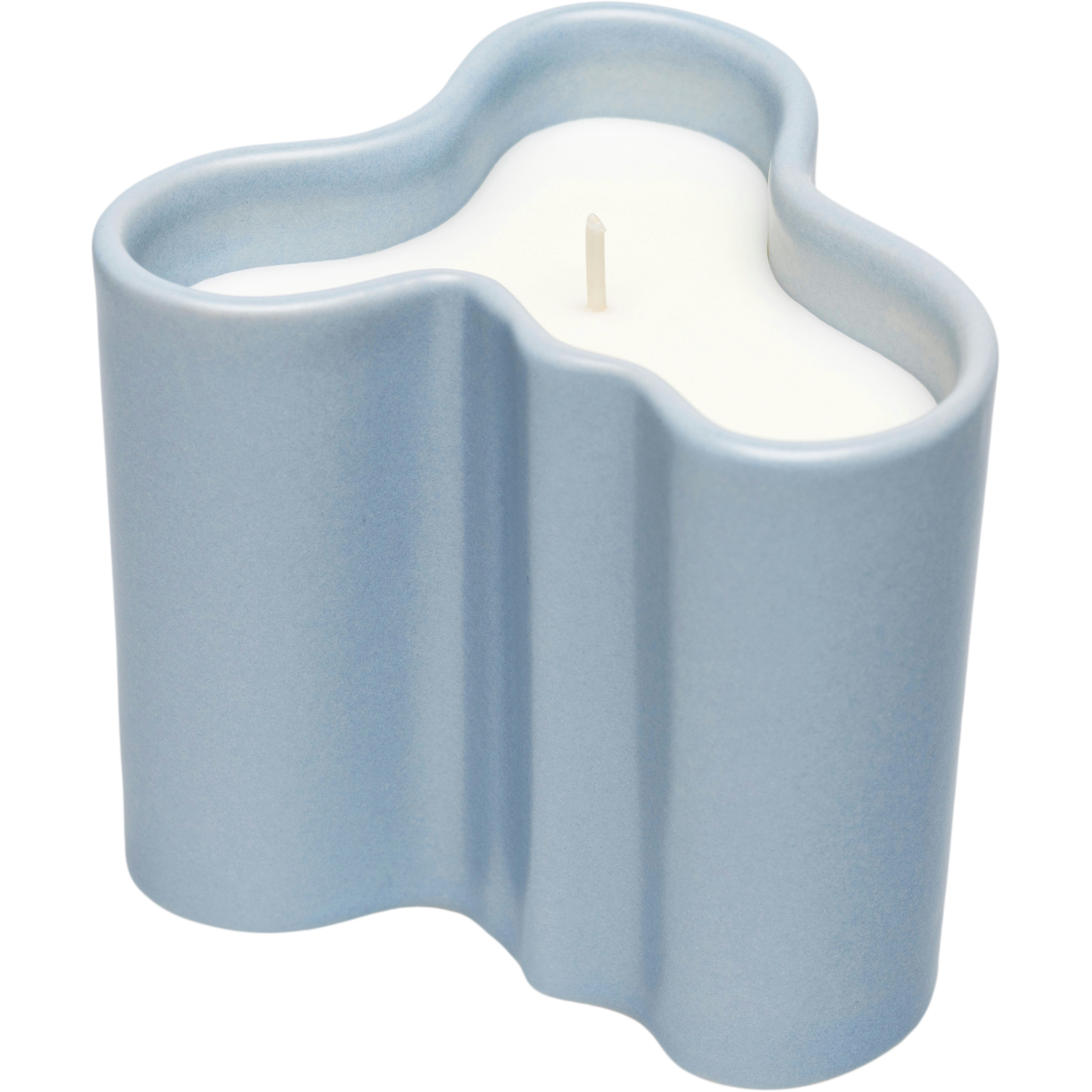 Iittala Aalto Duftlys 8 Cm t - Duftlys Stent&oslash;j Lysebl&aring; - 1083006