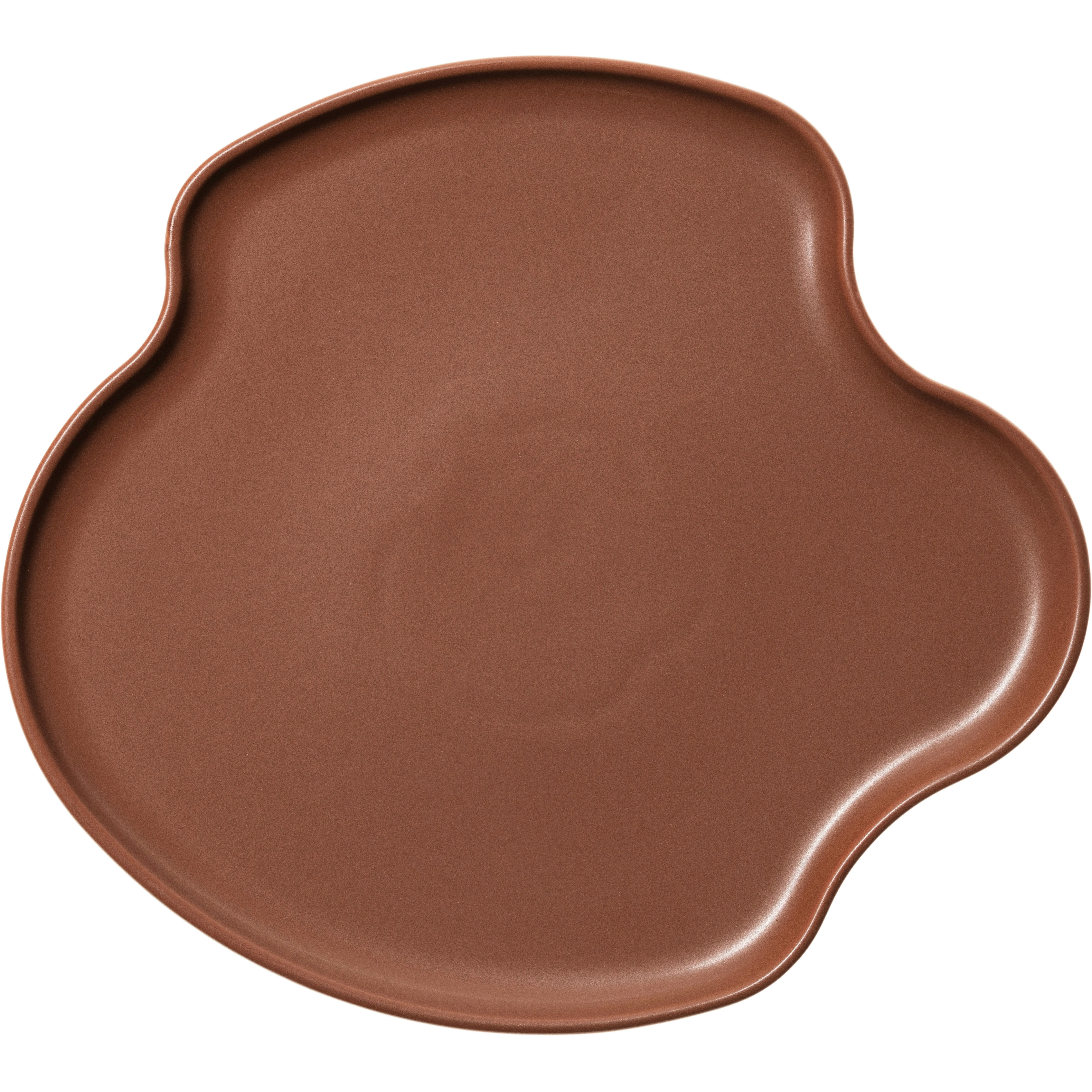 Iittala Aalto Fad 25 Cm Fire - Serveringsfad Stent&oslash;j Terracotta - 1082791