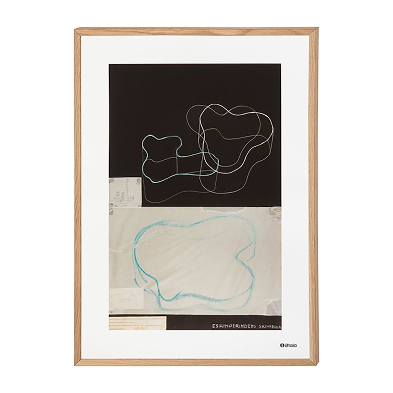 Alvar Aalto Art Plakat 50x70 cm, Sketch Black