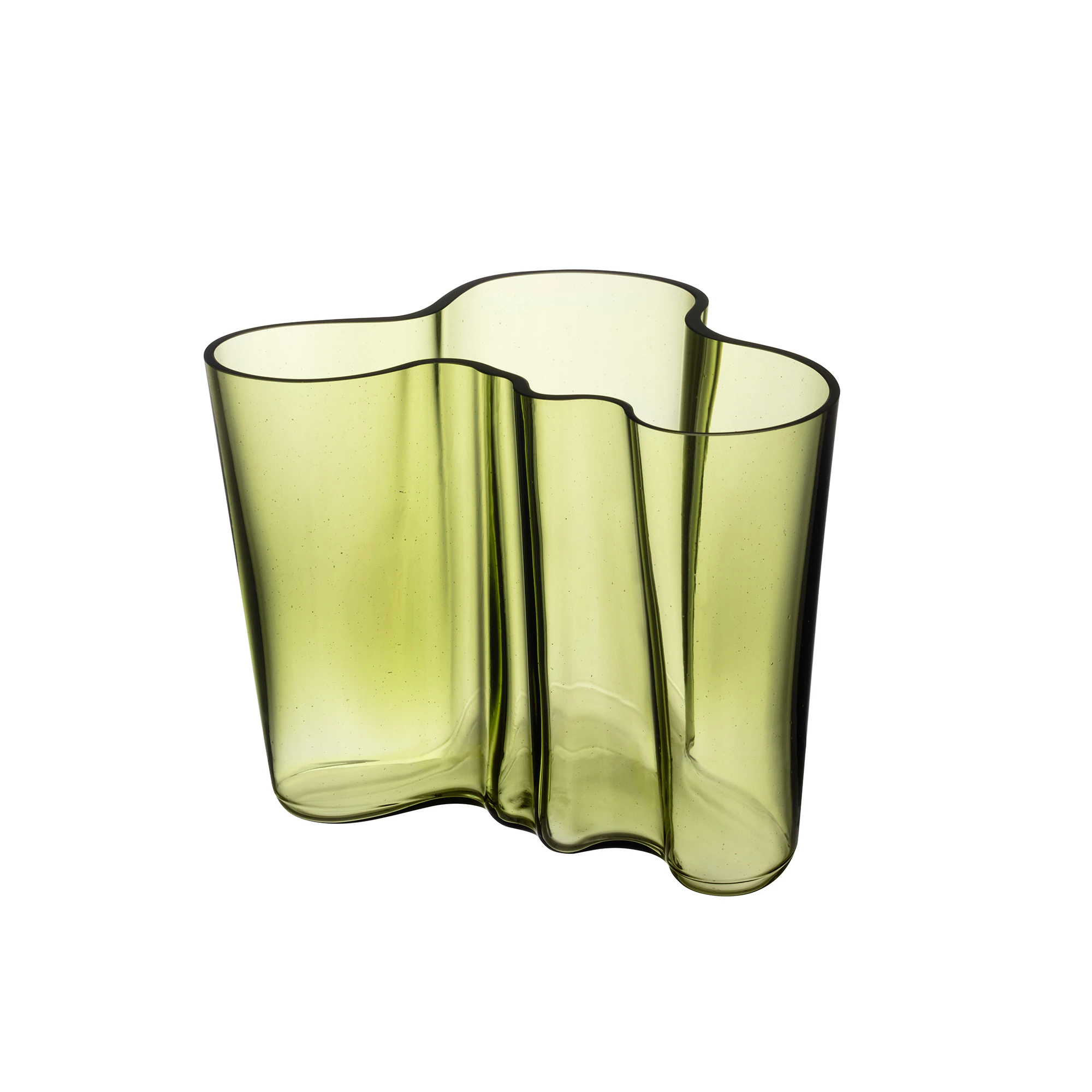 Iittala Alvar Aalto Vase 12 Cm - Vaser Mundbl&aelig;st Glas Sand - 1087507