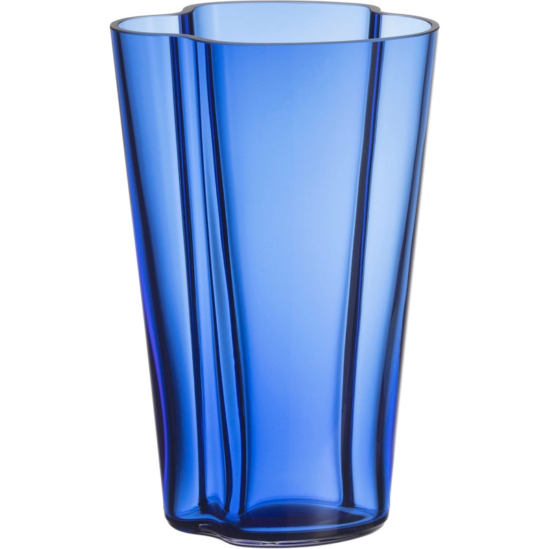 Alvar Aalto Vase 22cm, Ultramarin Blue