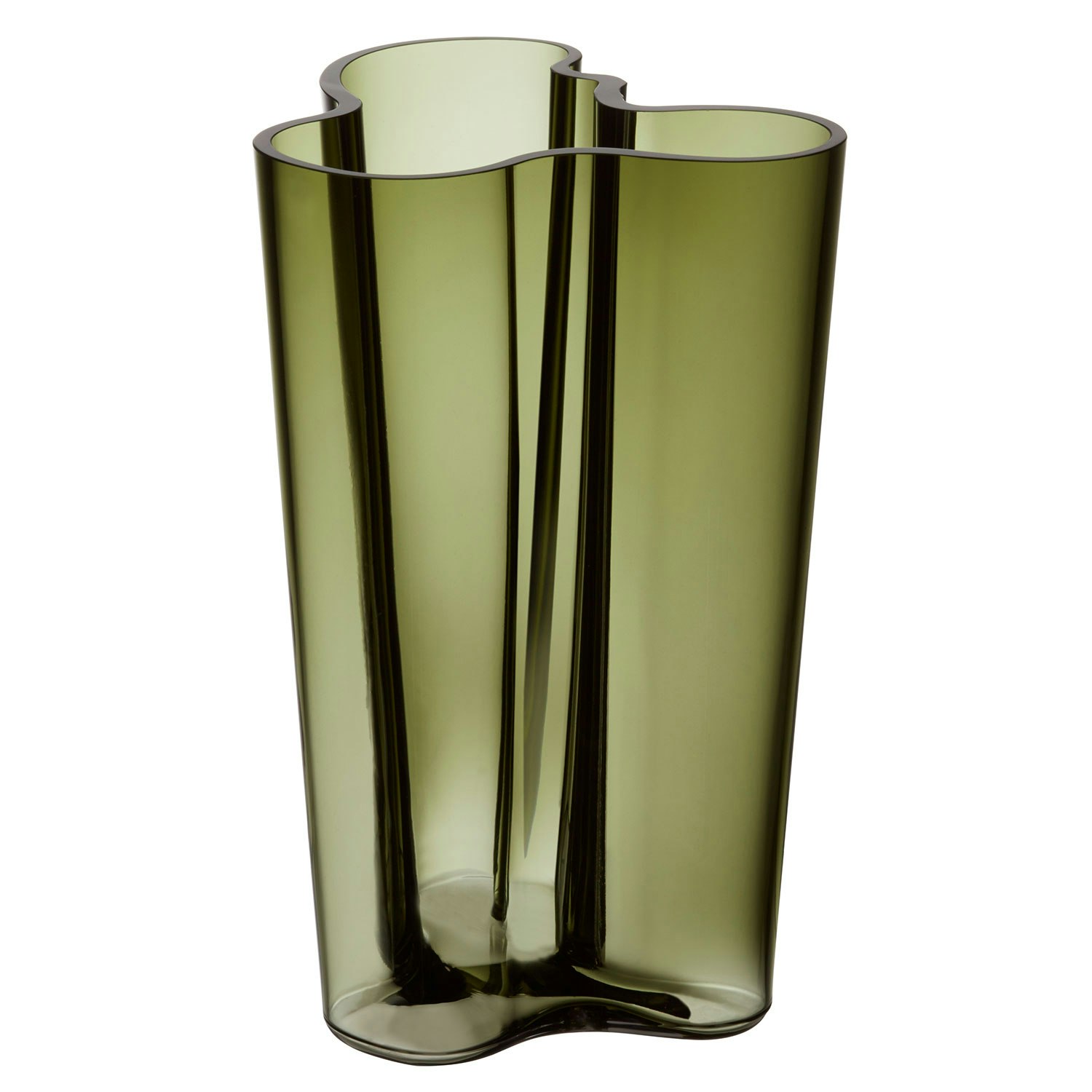 Iittala Alvar Aalto Vase 25,1 Cm Moss Green - Vaser Glas Mosgr&oslash;n - 1025668