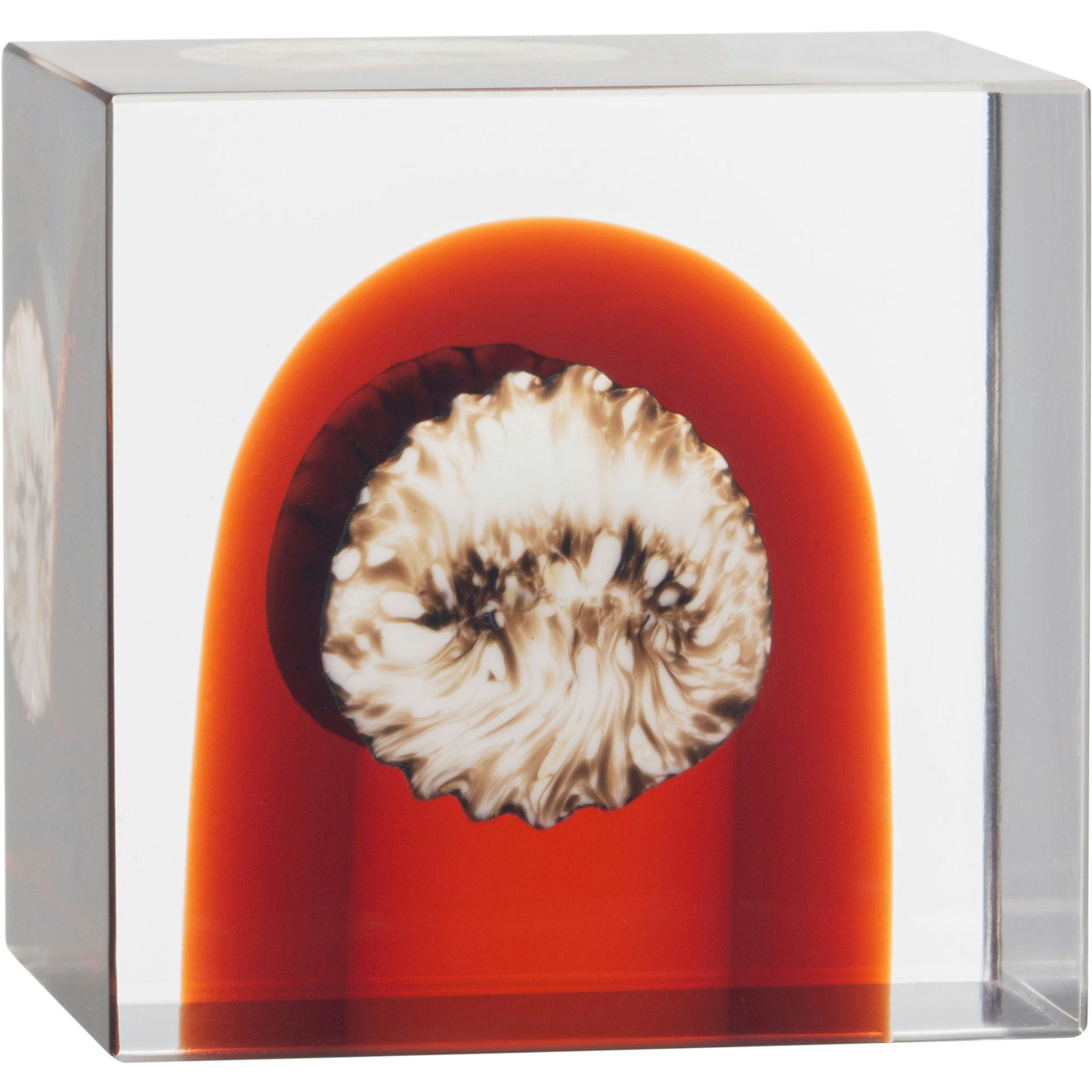 Iittala &Aring;rskube 2026 - Kunstglas Mundbl&aelig;st Glas Orange - 1084758