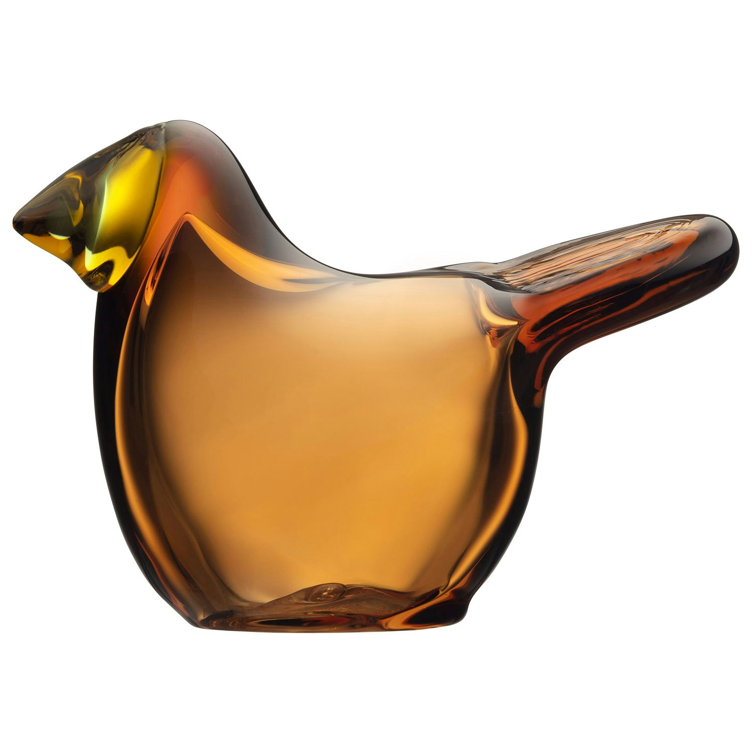 Iittala Birds By Toika Flycather Glasdekoration - Kunstglas Mundbl&aelig;st Glas Kobber - 1057701