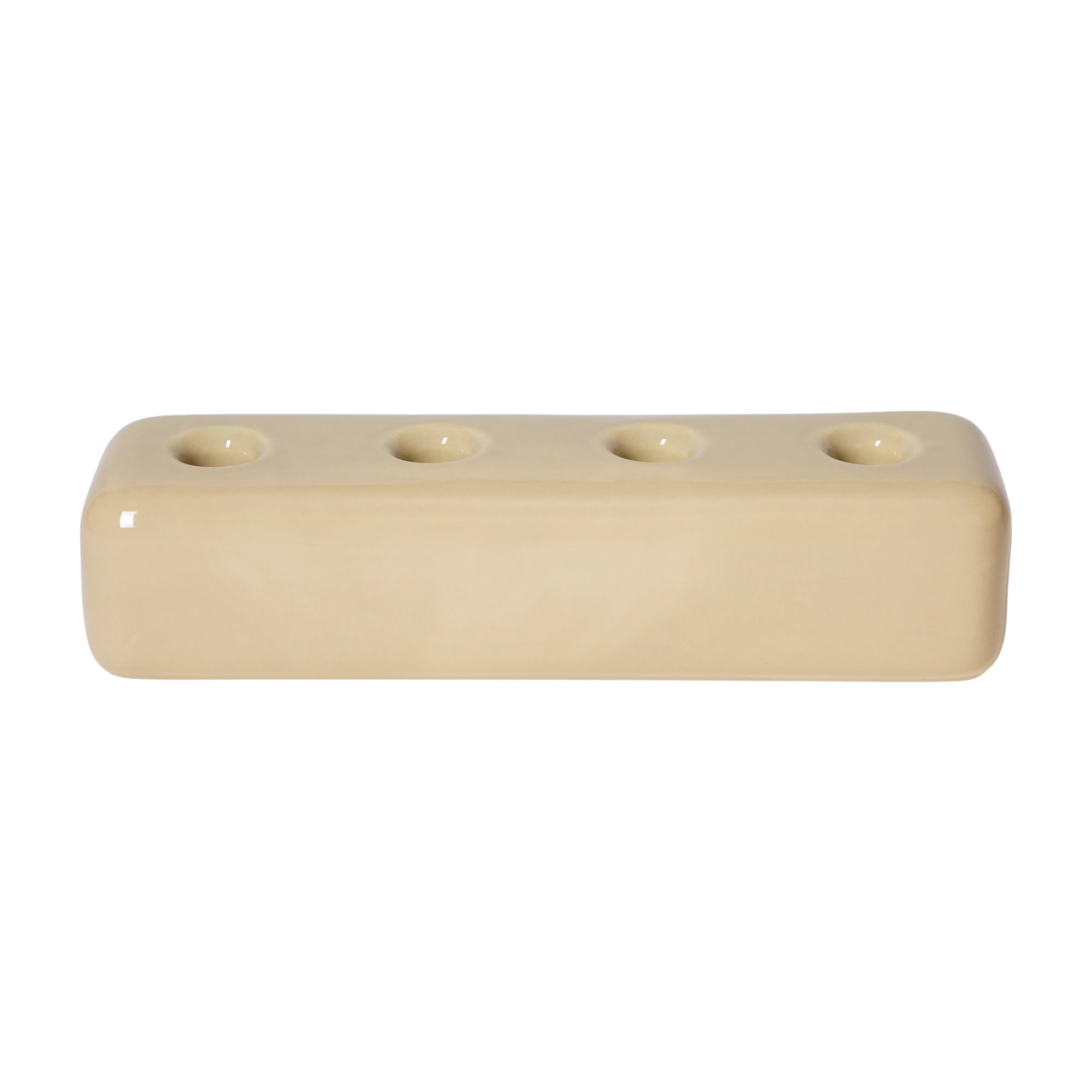 Iittala Element Lysestage - Lysestager Vitroporcelain Sand - 1082783