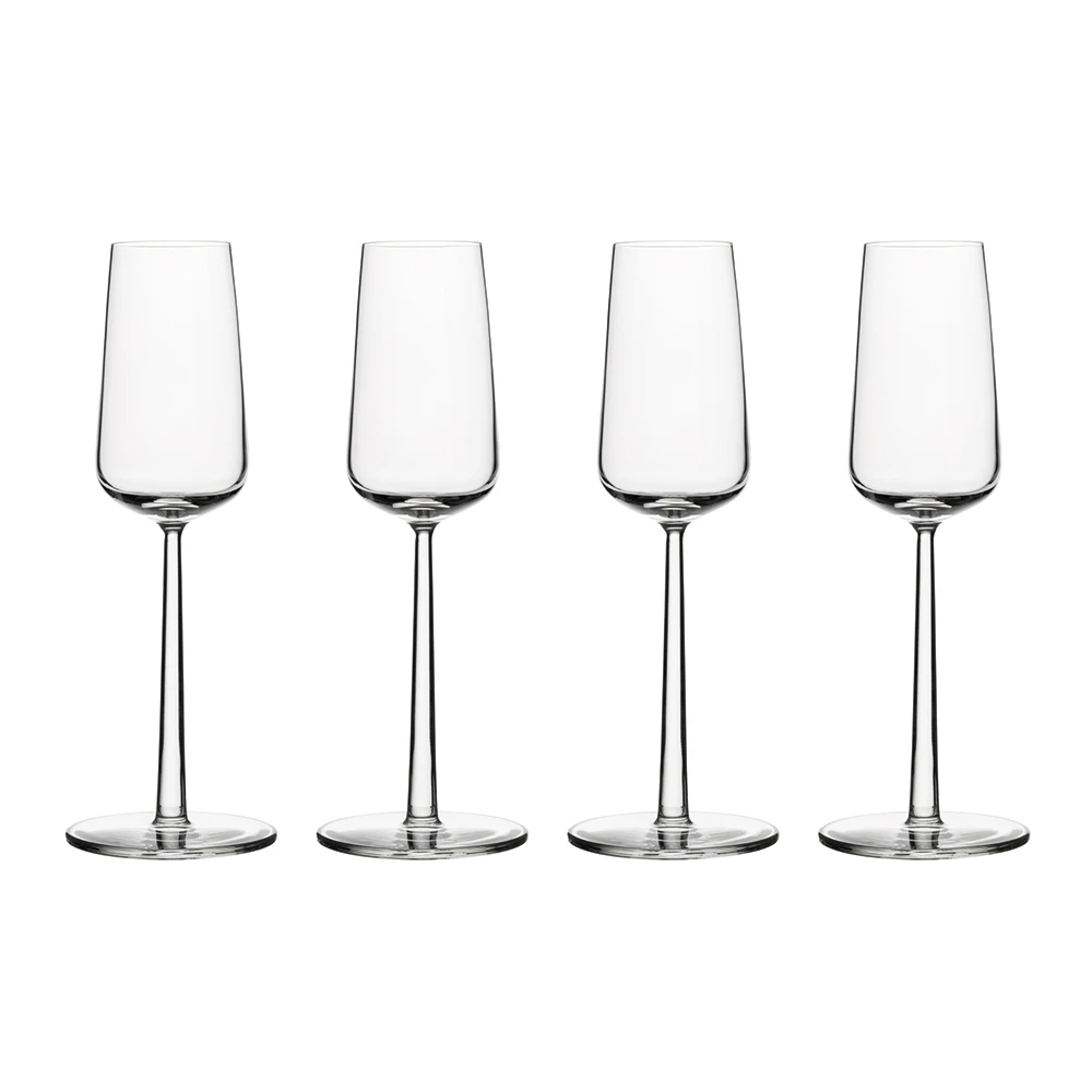 Iittala Essence Champagne 4 Pak - Champagneglas Glas Klar - 1009139