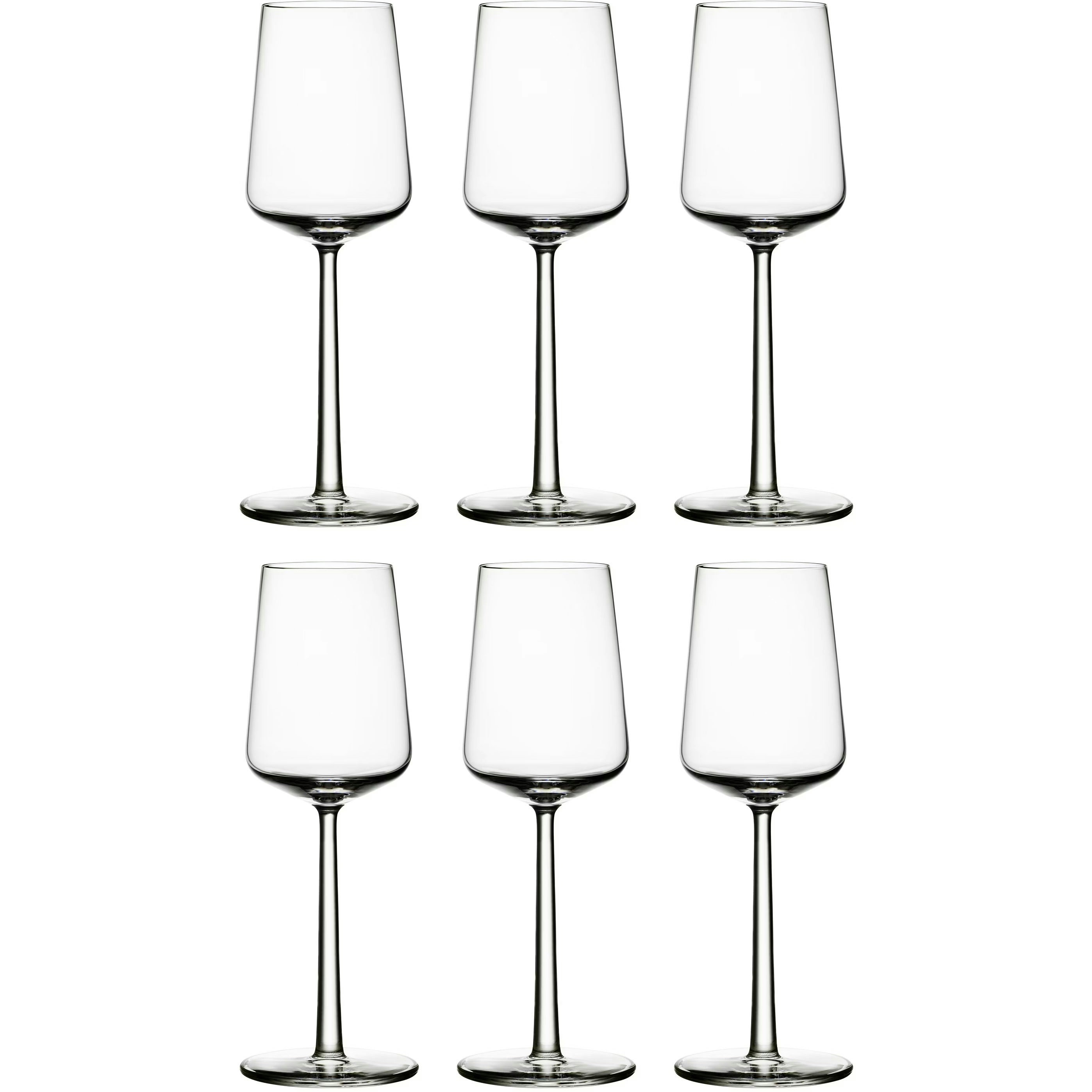 Iittala Essence Hvidvins 33 Cl 6-pak - Vinglas Glas Klar - 1008567-6PCS