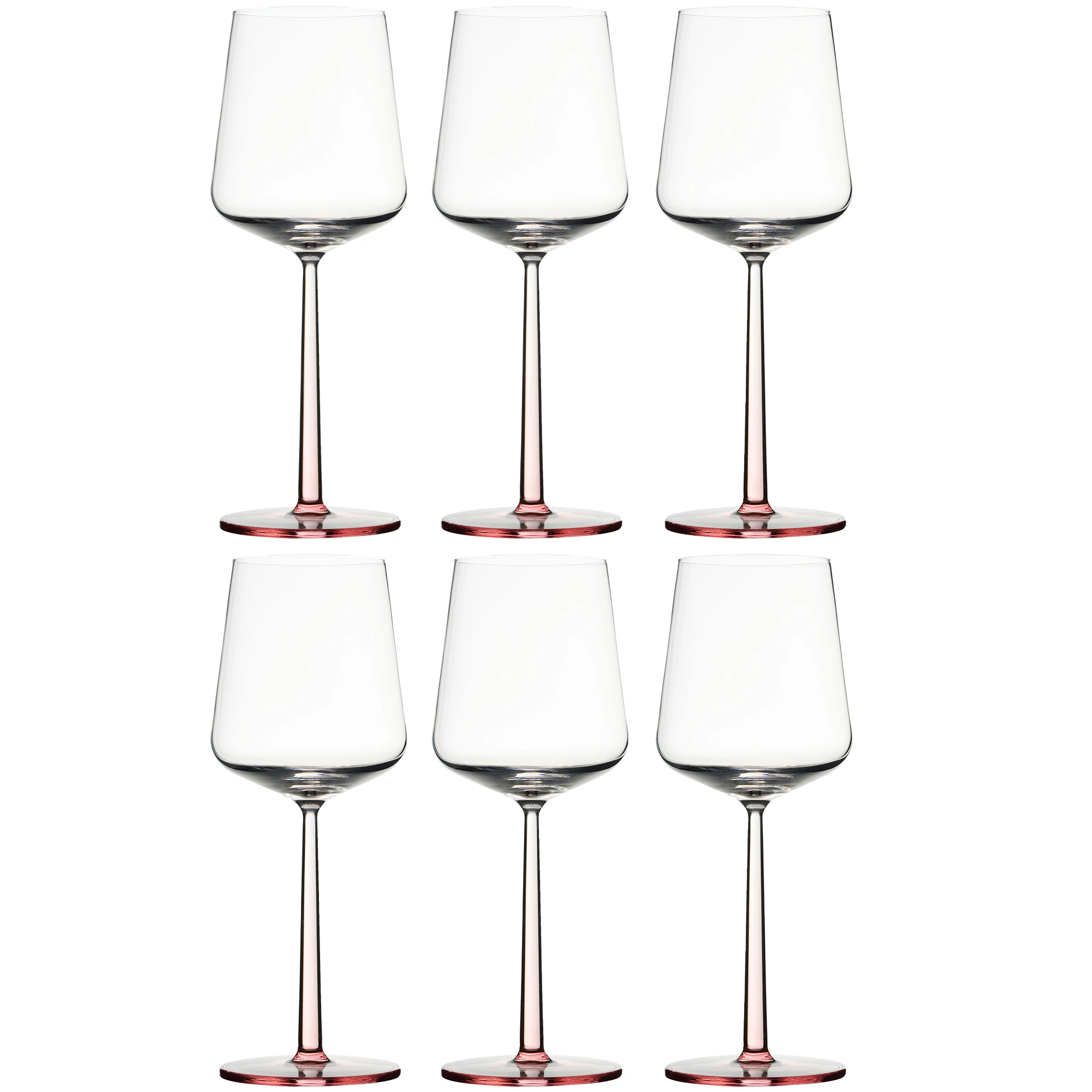 Iittala Essence R&oslash;dvins 45 Cl 6-pak Rose - Vinglas Glas Rose (Pink) - 1084106X3