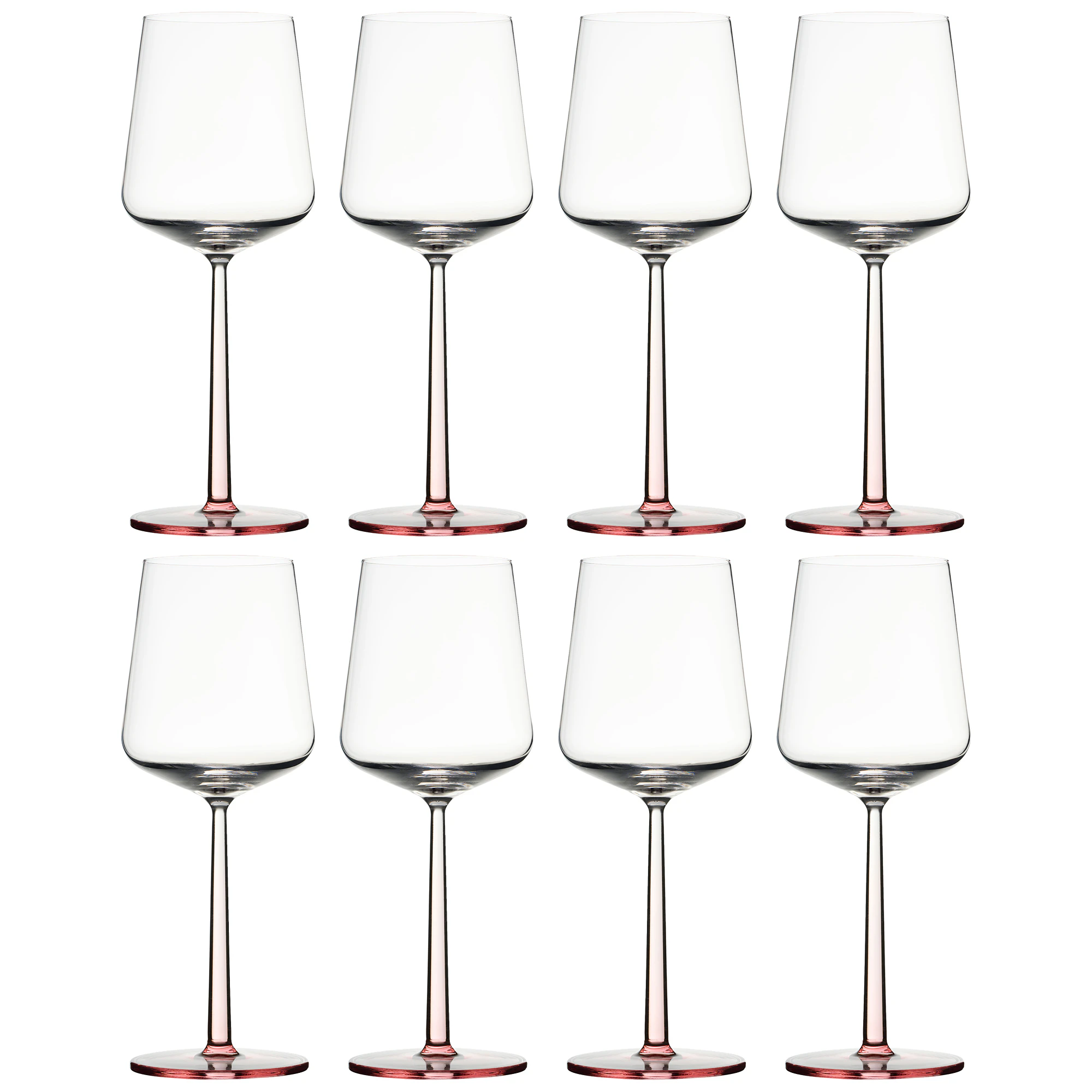 Iittala Essence R&oslash;dvins 45 Cl 8-pak Rose - Vinglas Glas Rose (Pink) - 1084106X4