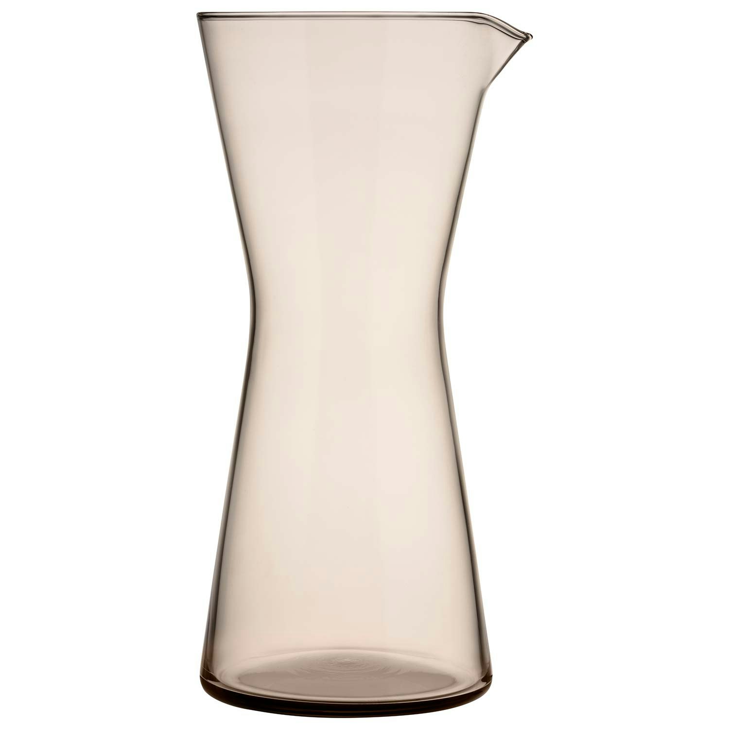 Iittala Kartio Karaffel 95 Cl H&oslash;rfarvet - Vandkarafler & Vandkander Glas Linen - 1051125