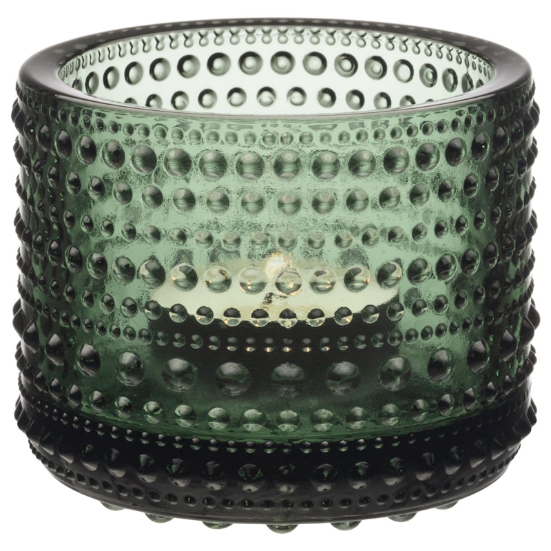 Kastehelmi Candle Holder 6,4 cm, Pine Green