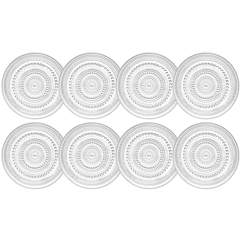 Kastehelmi Sidetallerken 17 cm 8-pak, Klar