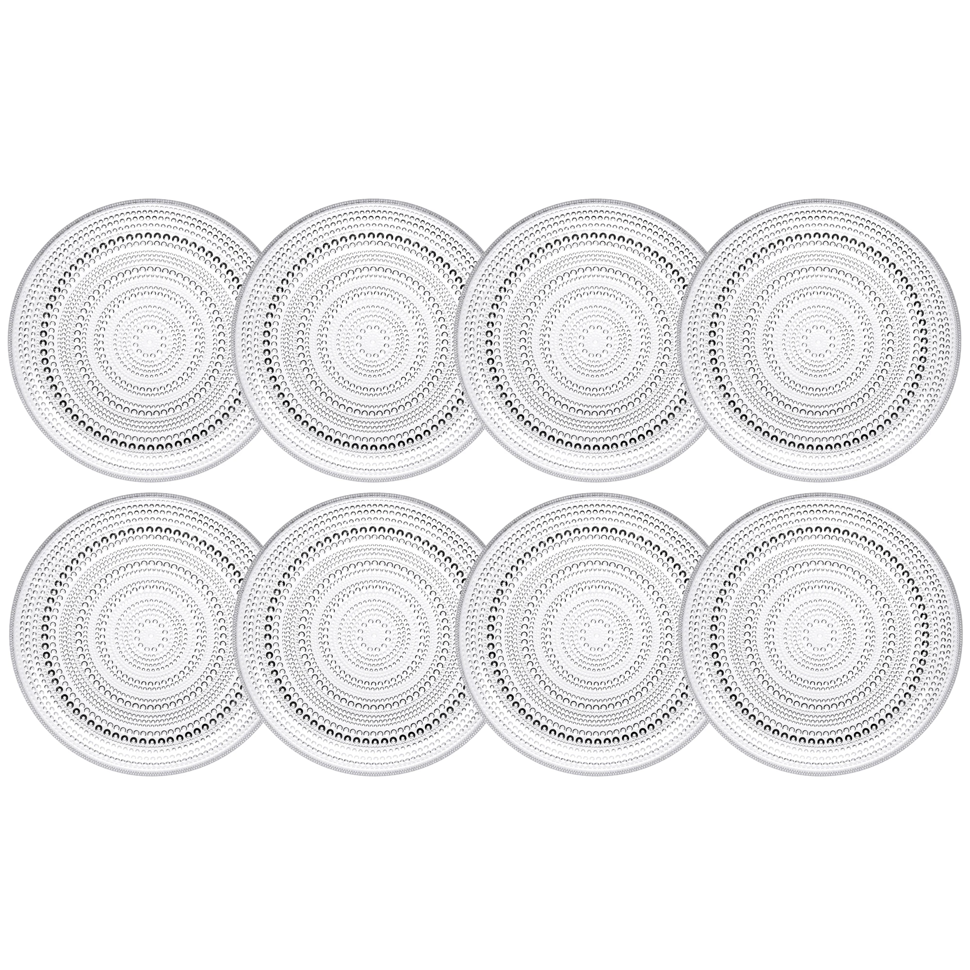 Iittala - Middagstallerkner Glas Klar - 1007057X6