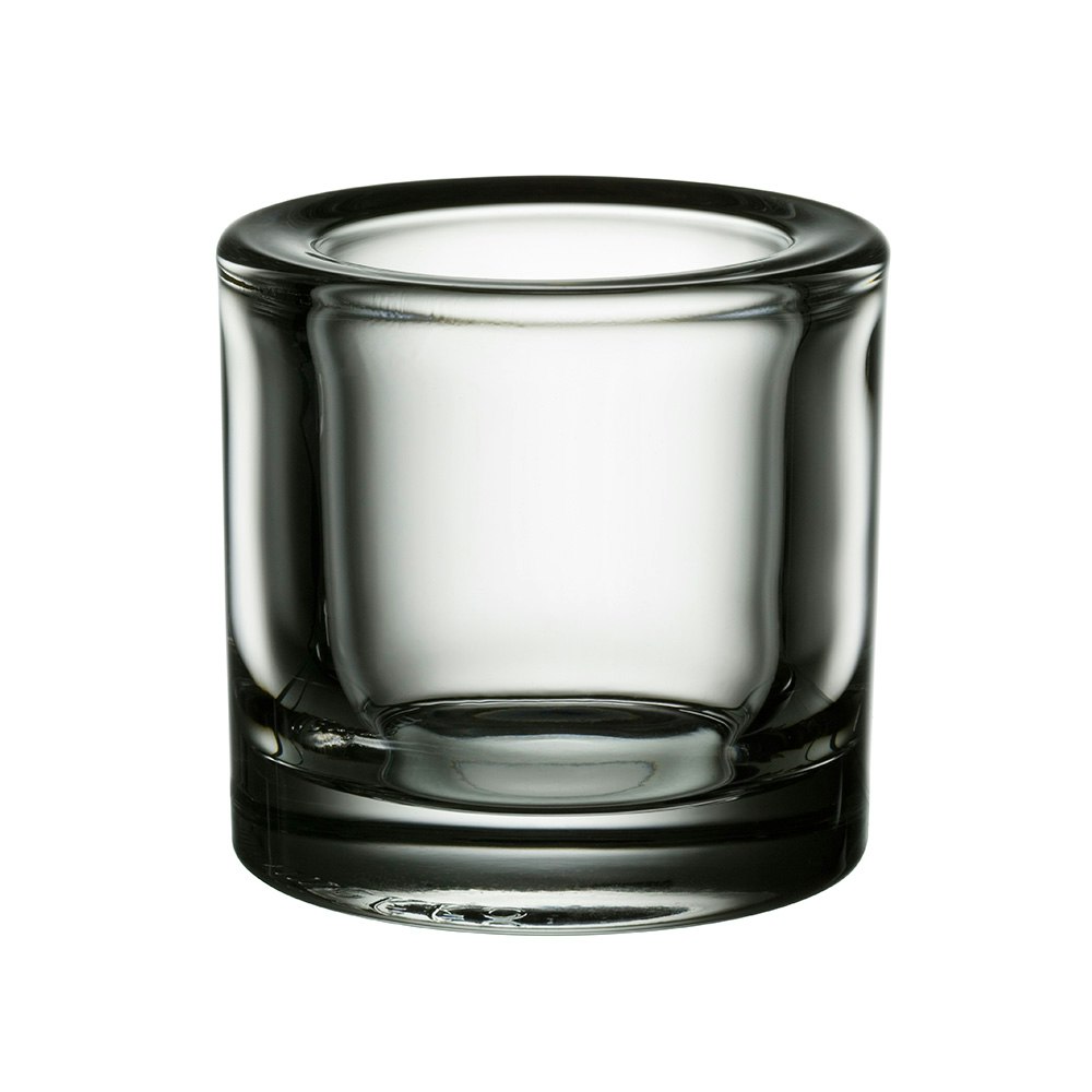 Iittala Kivi Fyrfadsstage 6 Cm - Fyrfadsstager Glas Klar - 1007068