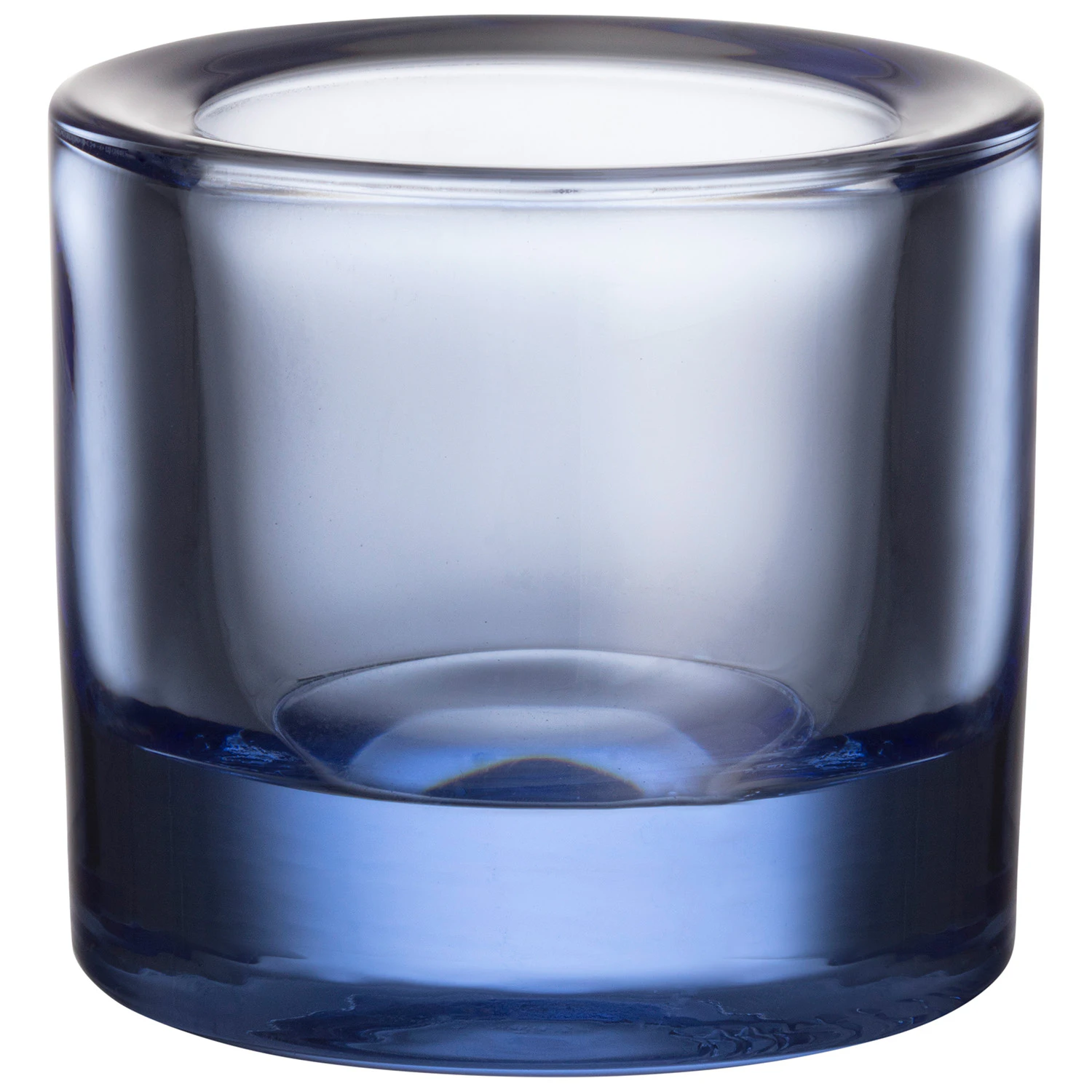 Iittala Kivi Fyrfadsstage 6 Cm - Fyrfadsstager Glas Aqua - 1076155