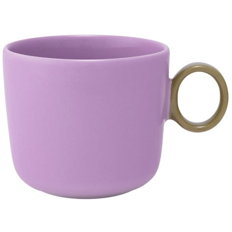 Iittala Play Krus 35 Cl Syrenfarvet / Olivengr&oslash;nt - Kaffekopper Vitroporcelain Lilla - 1074583