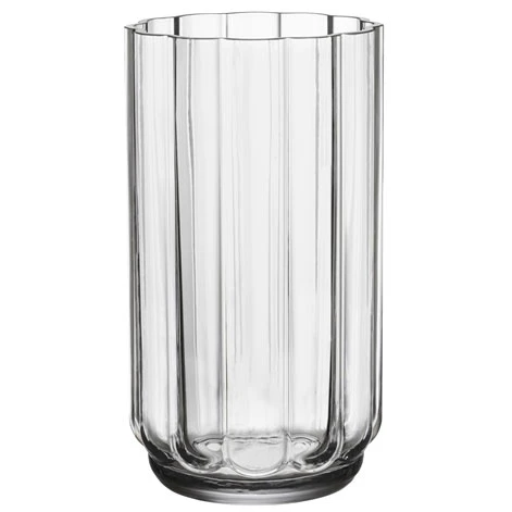 Iittala Play Vase 180 Mm - Vaser Mundbl&aelig;st Glas Klar - 1078185