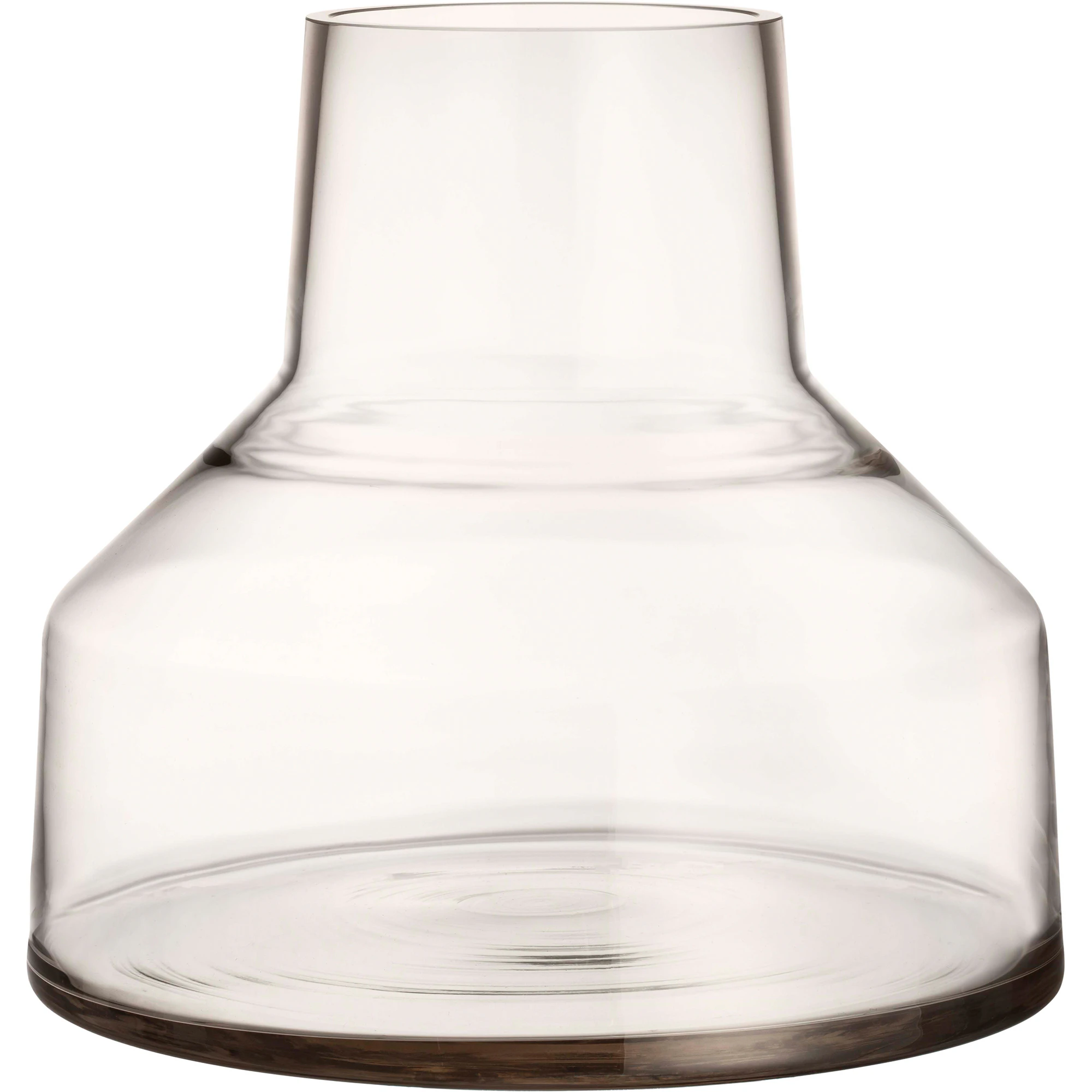 Iittala Solare Vase Lav 20x22 Cm H&oslash;rfarvet - Vaser Glas Linen - 1086790